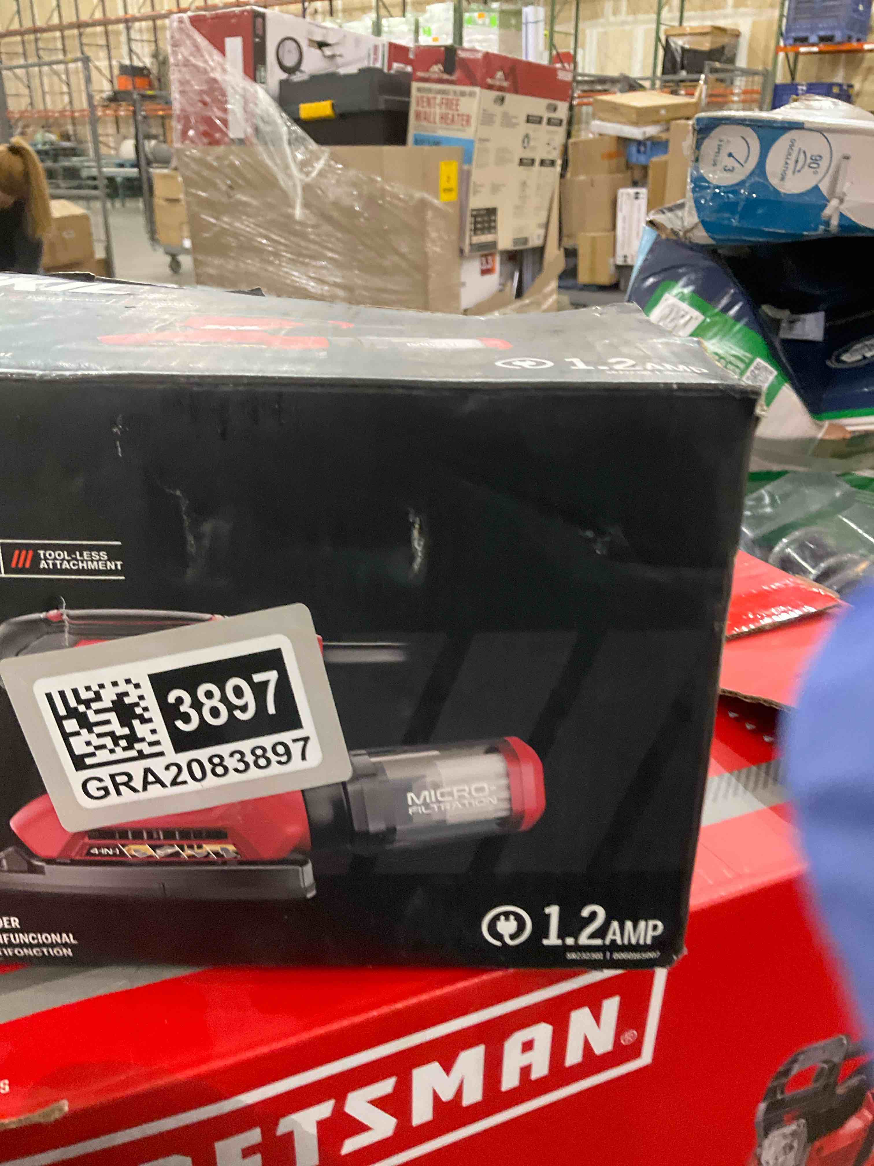 SKIL Corded Multi-Function Detail Sander with Micro-Filter Dust Box 3 Additional Attachments & 12pc Sanding Sheet- SR232301