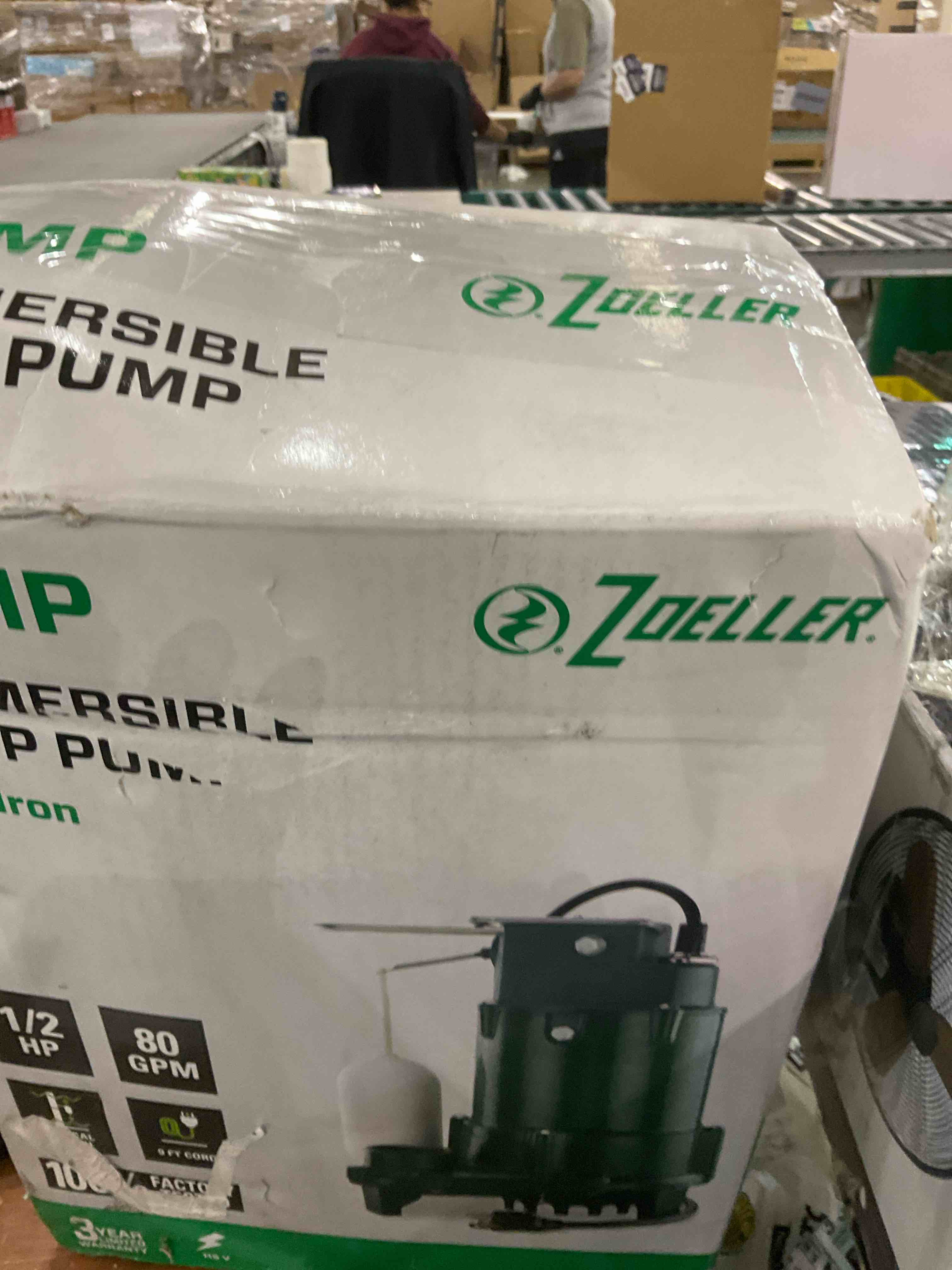 Aquastrong Sump Pump 1 HP Submersible Water Pump Thermoplastic Portable Utility Pump 4500 GPH High Flow Water Removal for Swimming Pool Garden Pond Basement Window Wells with 19.7ft Long Power Cord