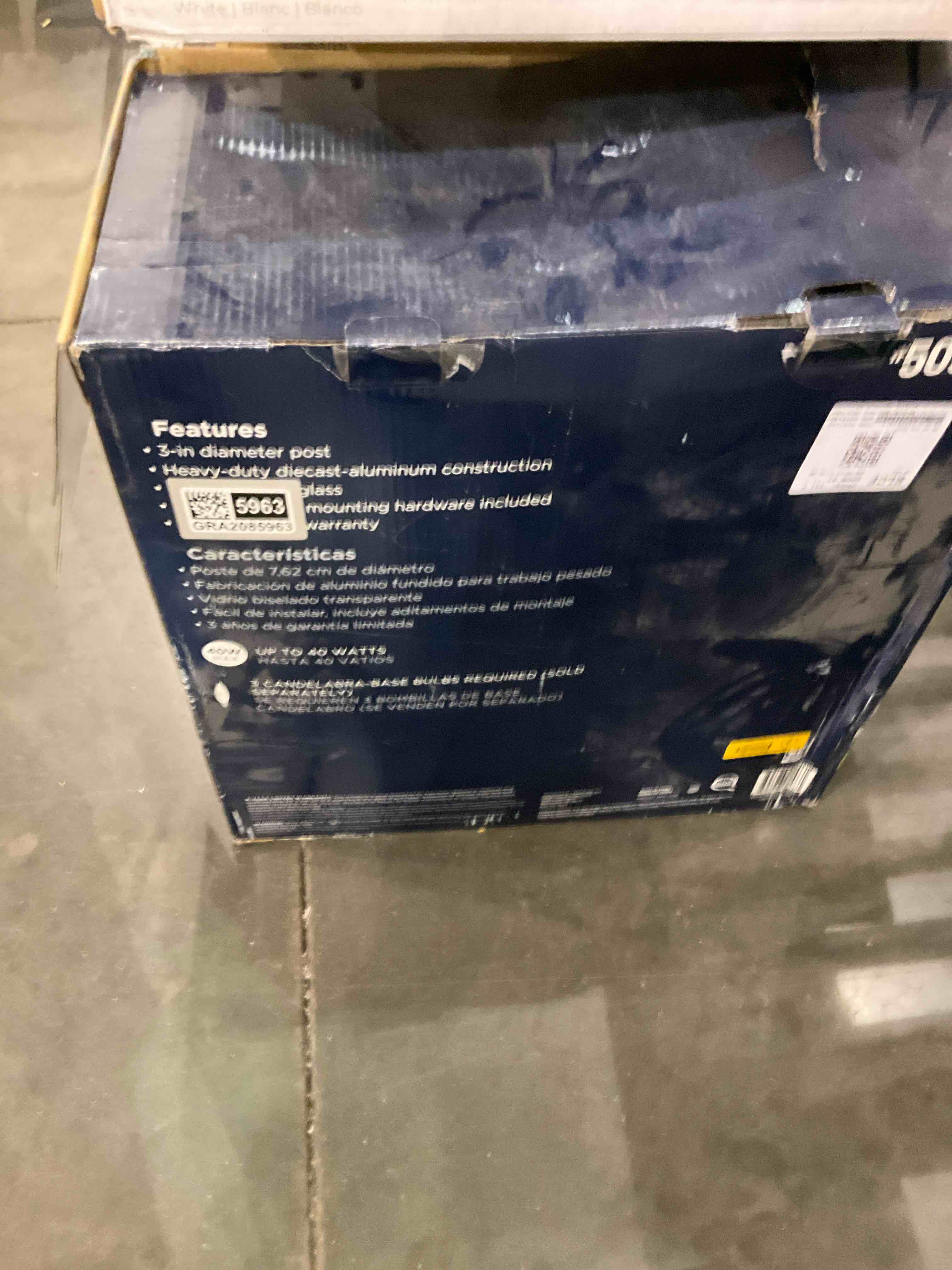 Gama Sonic Imperial Bulb V2 Solar Outdoor Post Light, Black Aluminum, Single Lamp with 3-inch Fitter for Lamp Posts or Pier Mount (Sold Separately), Warm White 2700K, 37B50012