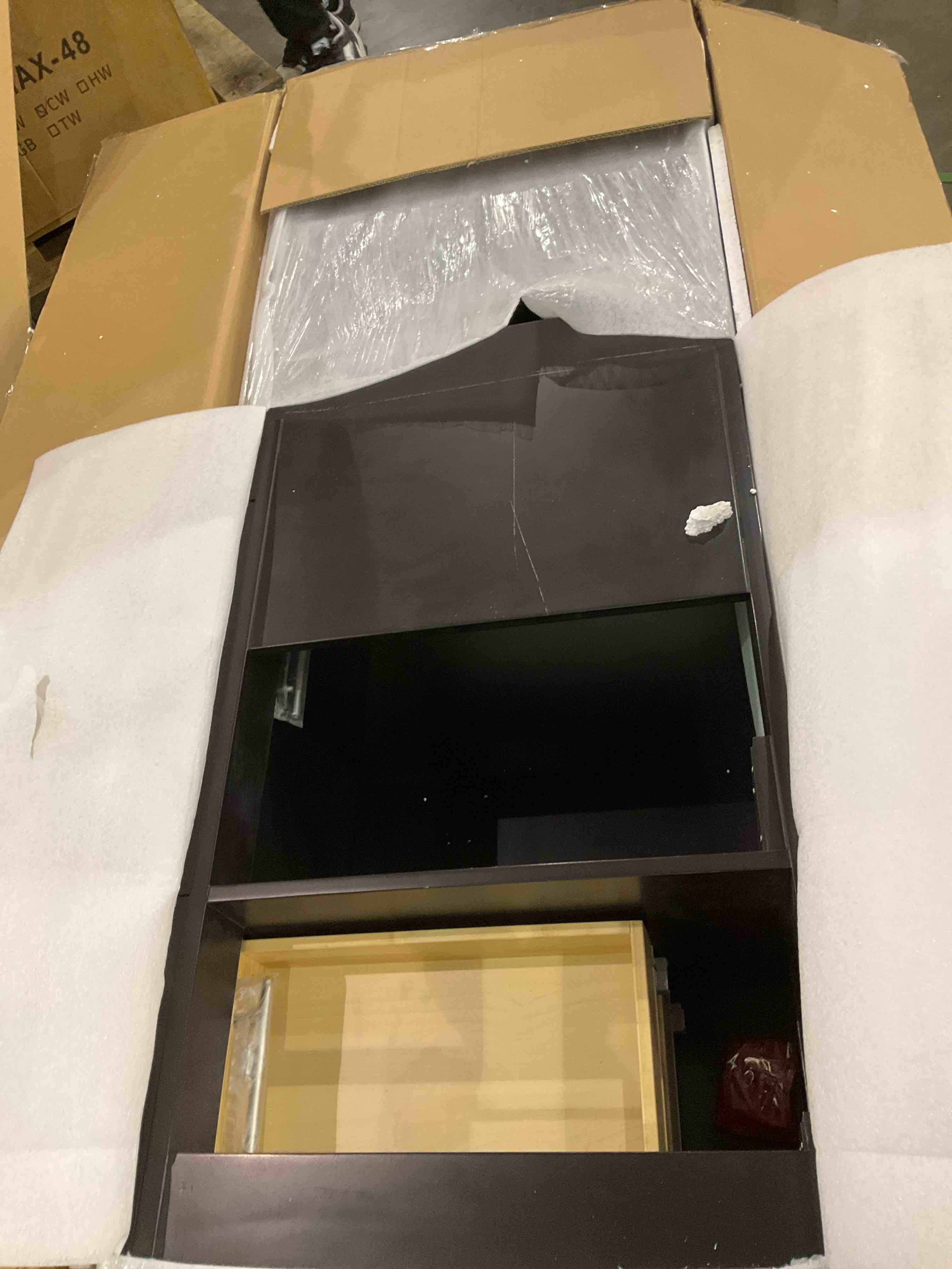 Vinit 60" Wall Mounted Double Bathroom Vanity Set