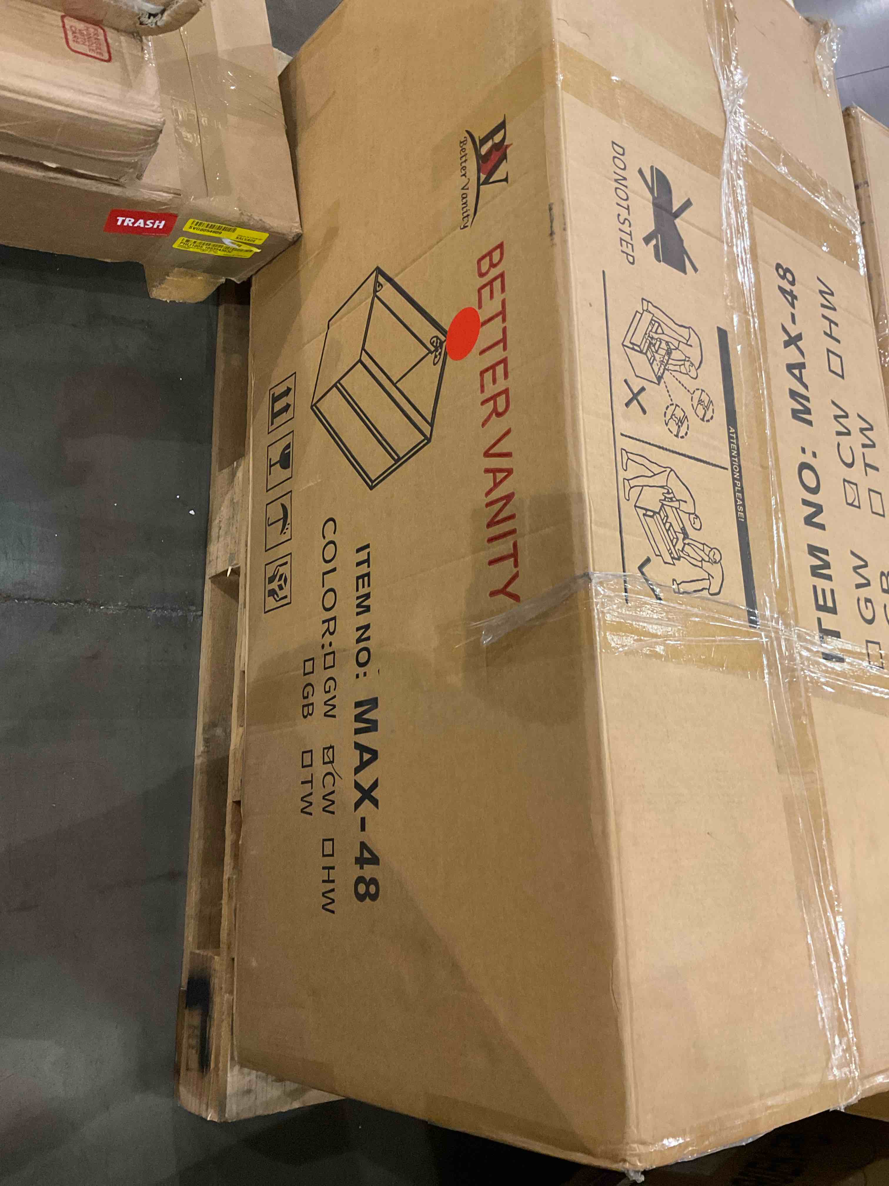 Albizu 114 Wall Mounted Double Bathroom Vanity