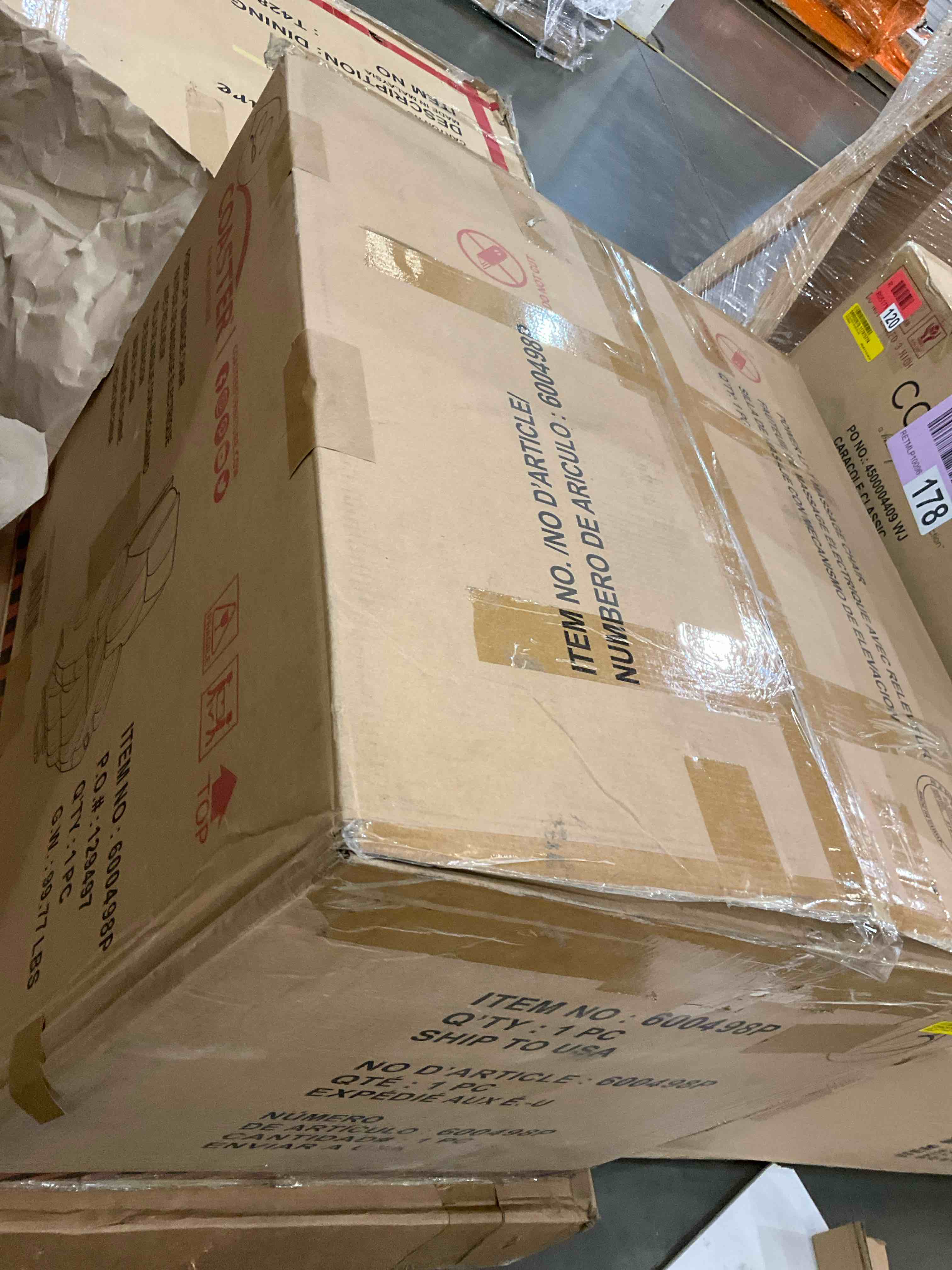 Larine Power Lift Massage Recliner