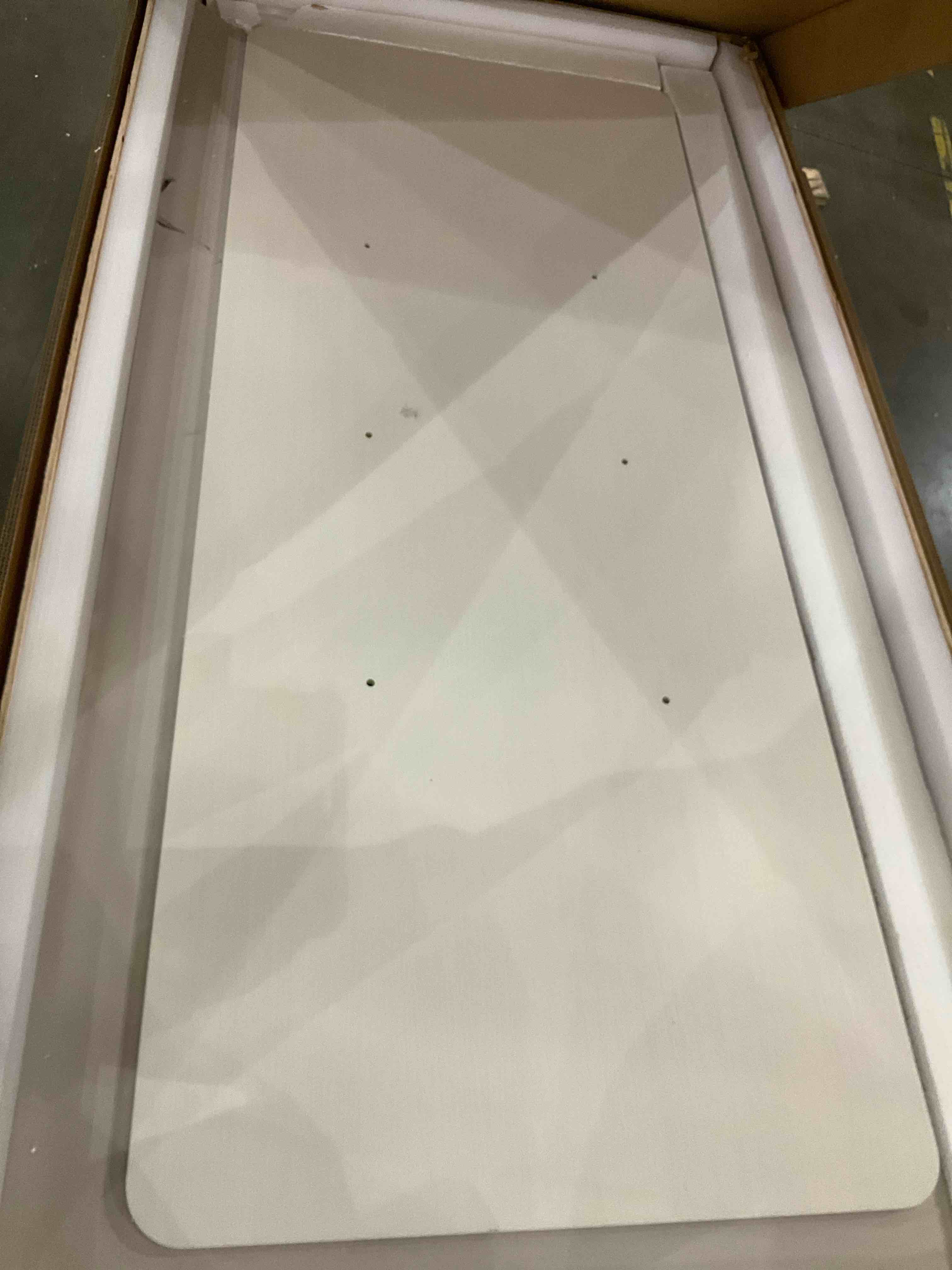 Condition photo showing As Is for Dashon Modern Rectangular Sintered