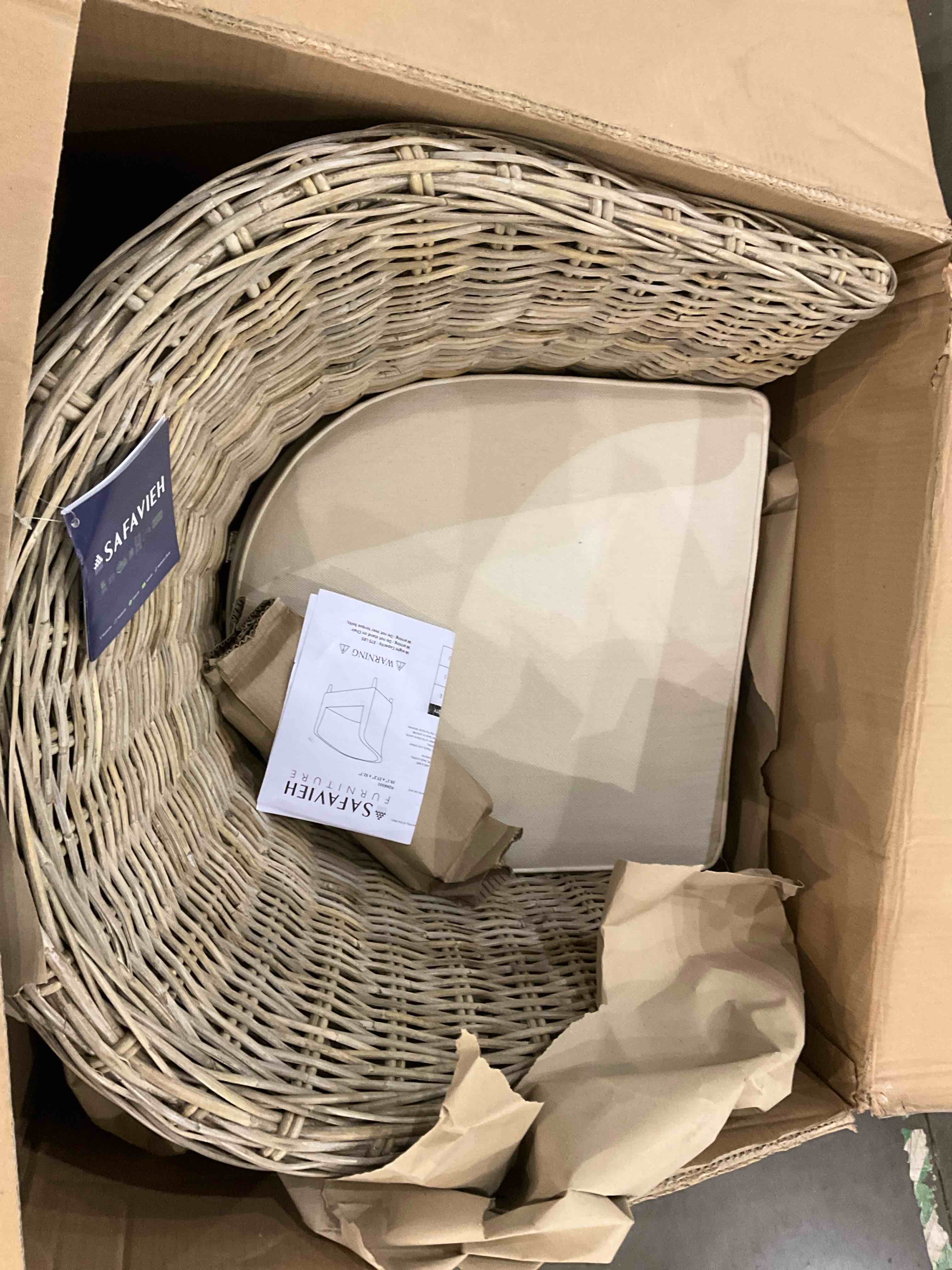 Iraan 29.1" W Polyester Barrel Chair