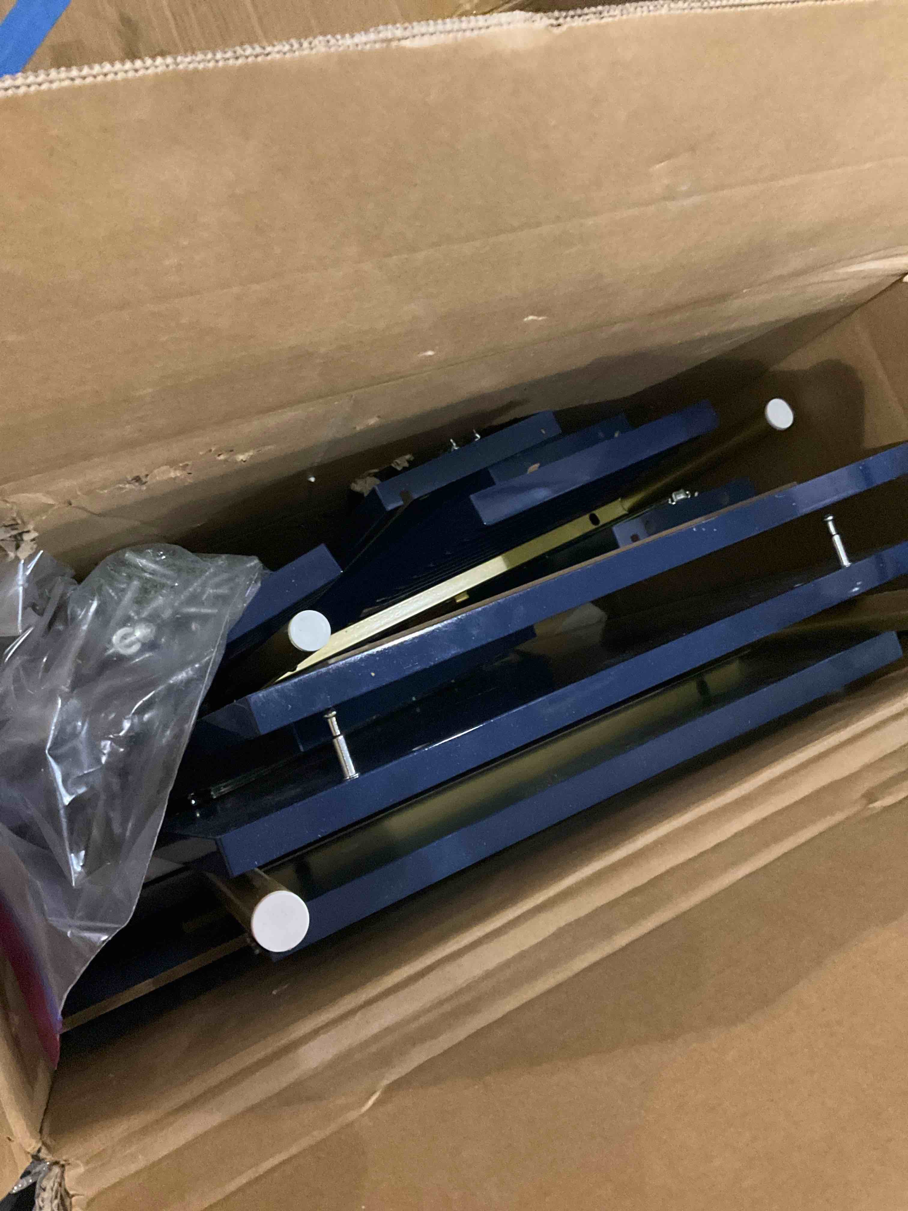 Alexandera 25.2"' H Modern Nightstand with Two Drawers