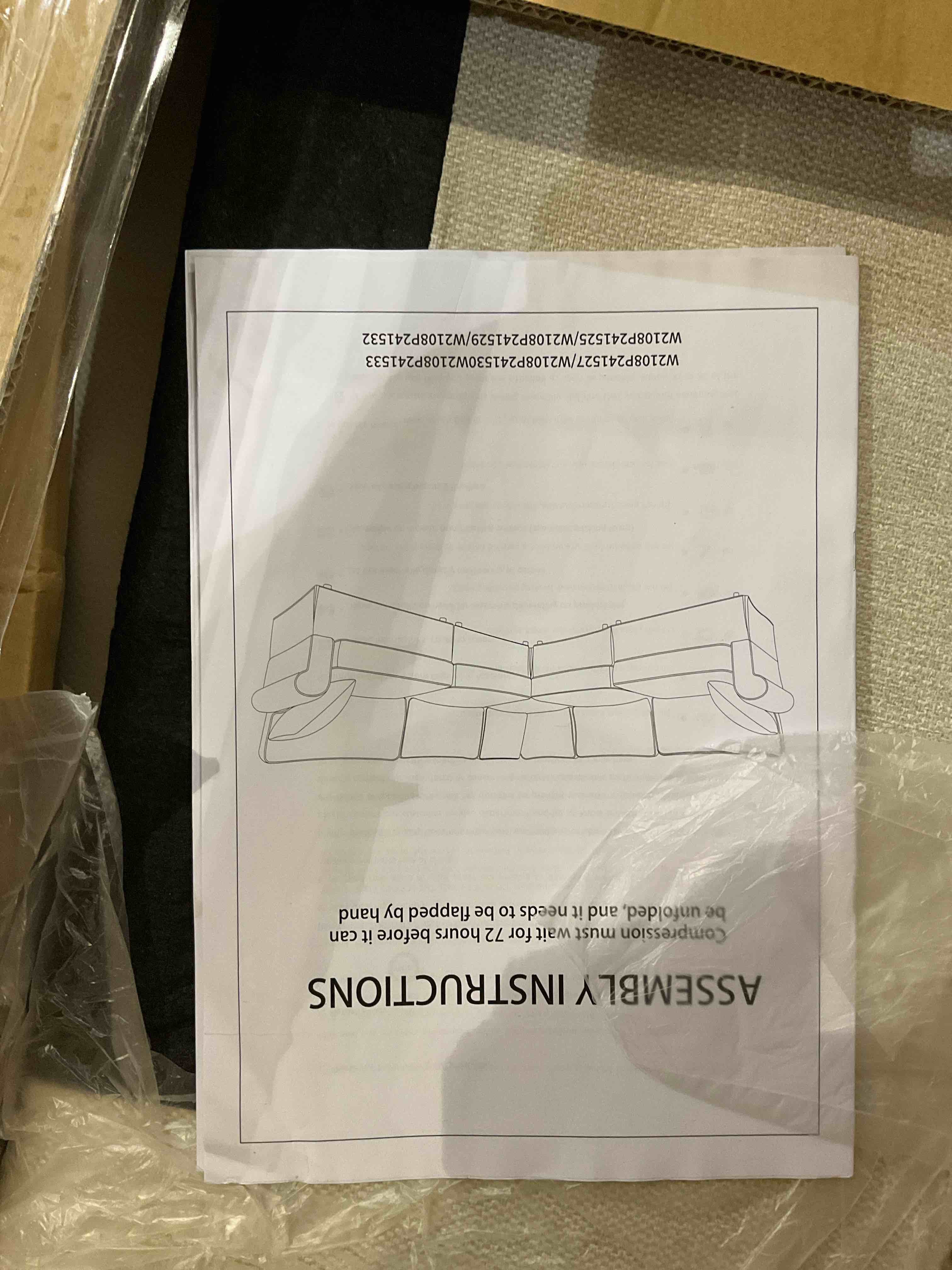 Shariff 5-Piece Upholstered Reversible Modular Corner Sectional