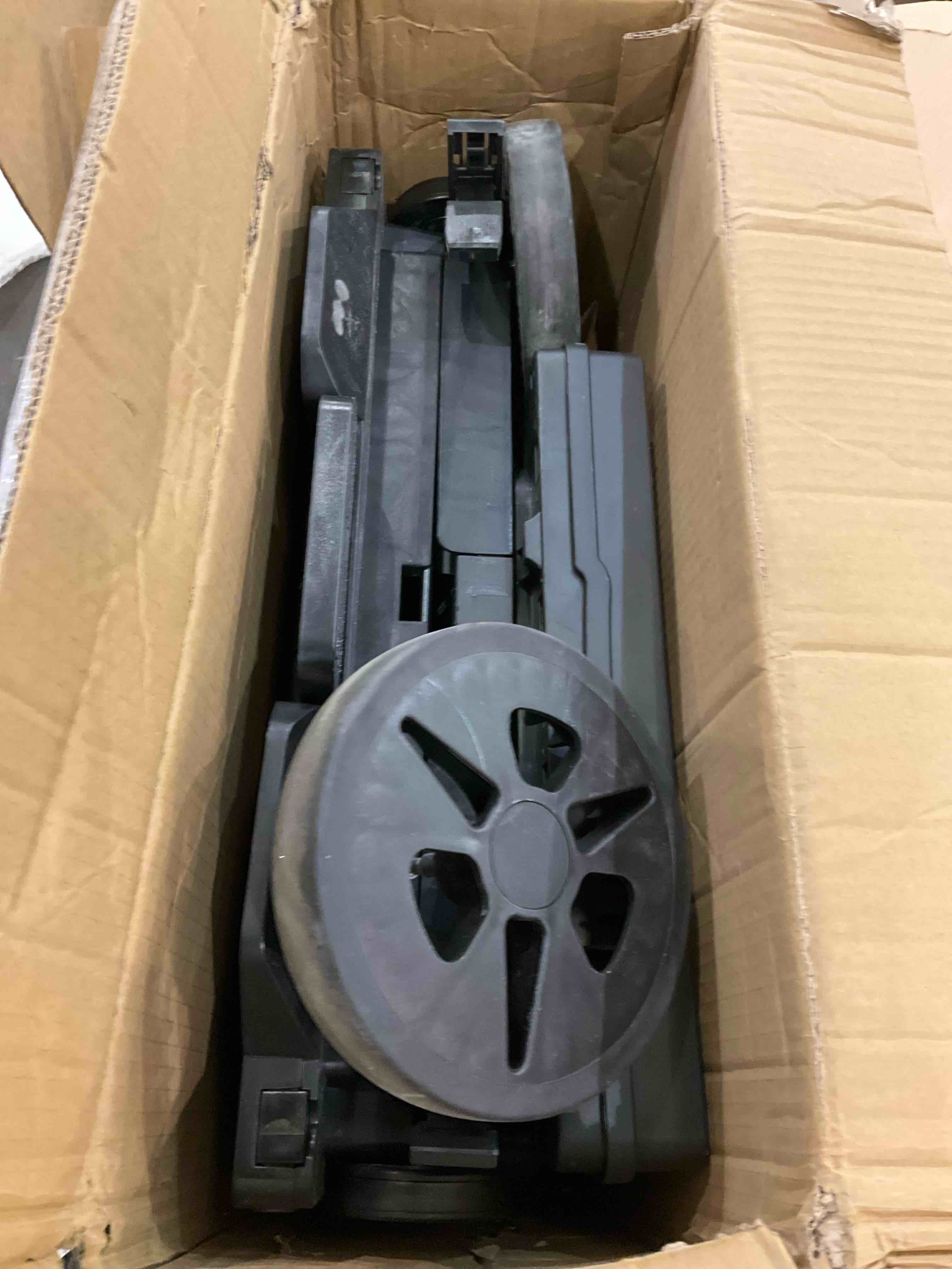 Collapsible Shopping Cart, Foldable Grocery Cart with Wheels and Removable Storage Crate