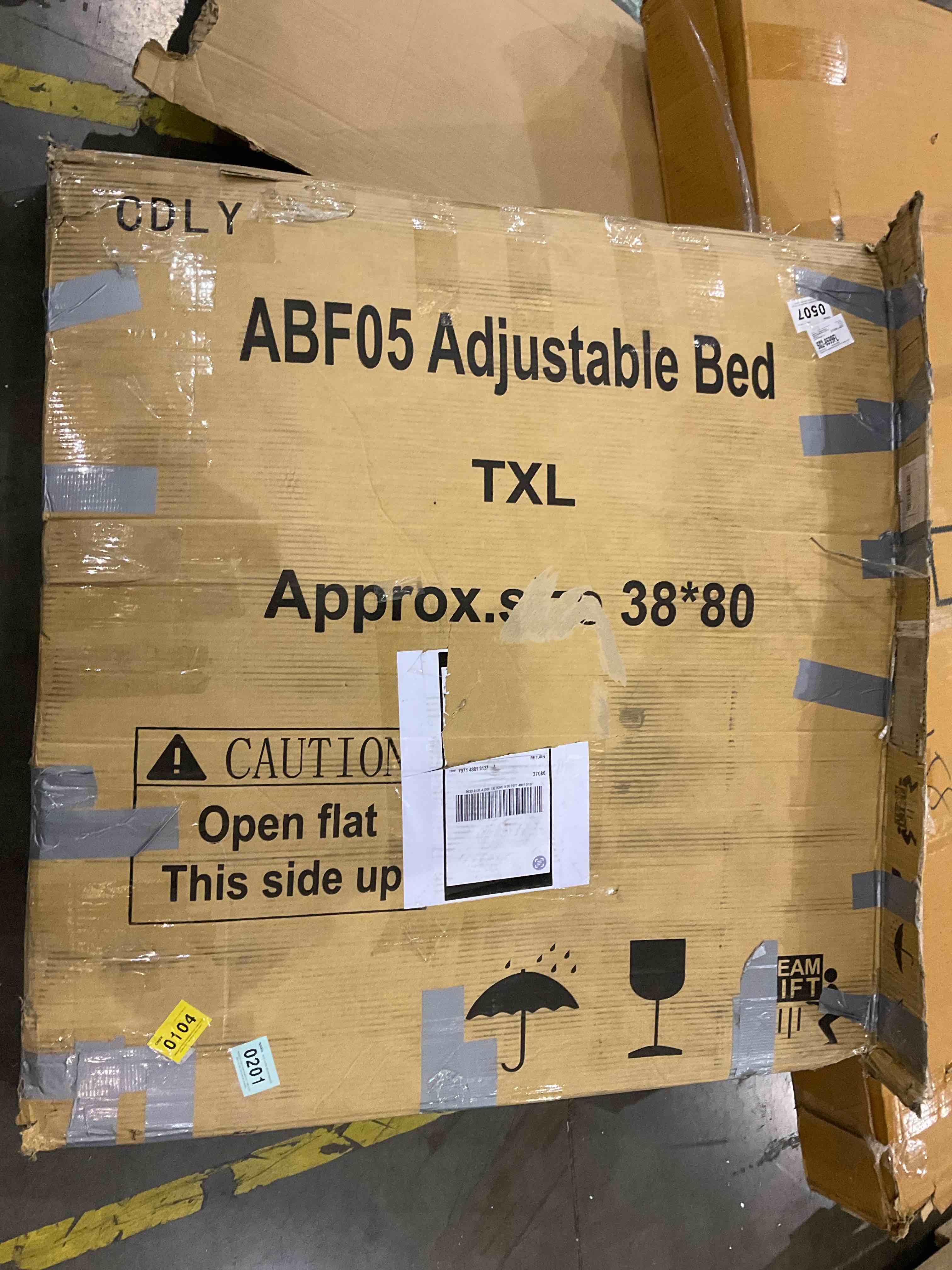 Harlequin Massaging Zero Gravity Adjustable Bed with Wireless Remote