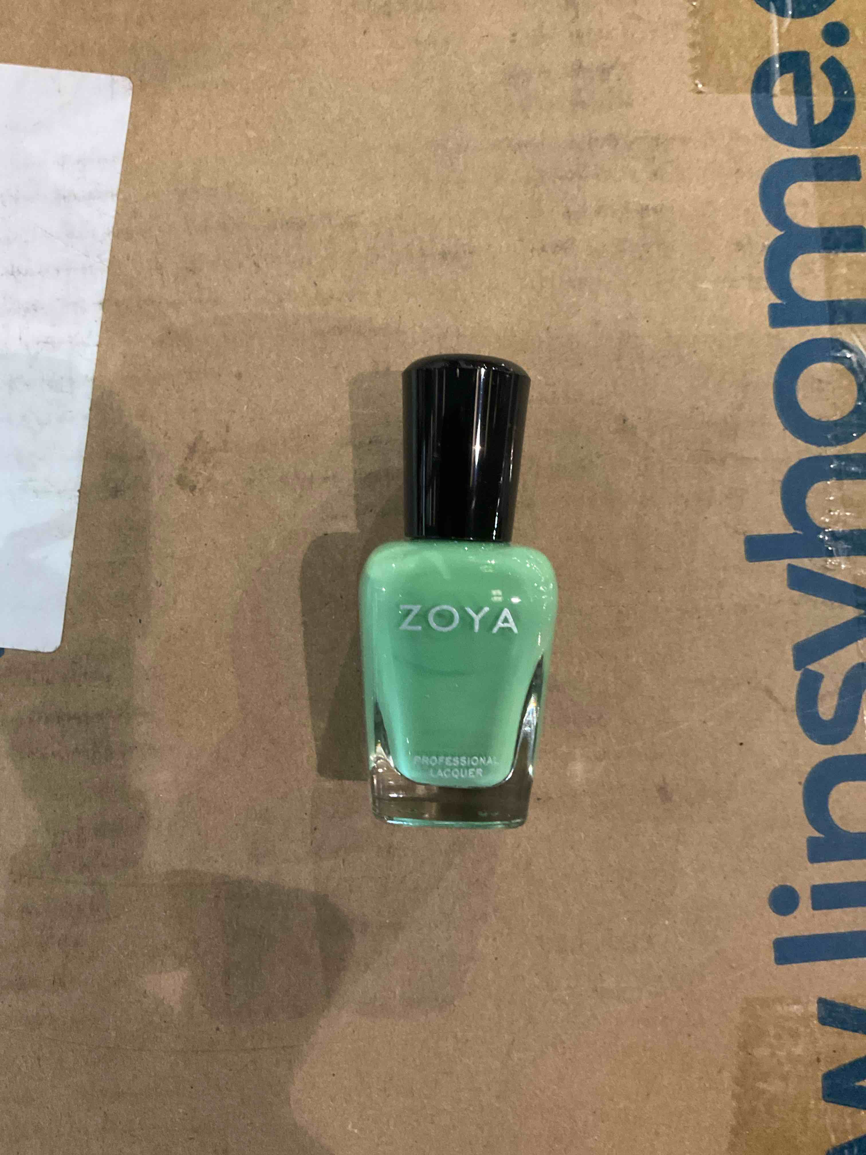 zoya green nail polish 
