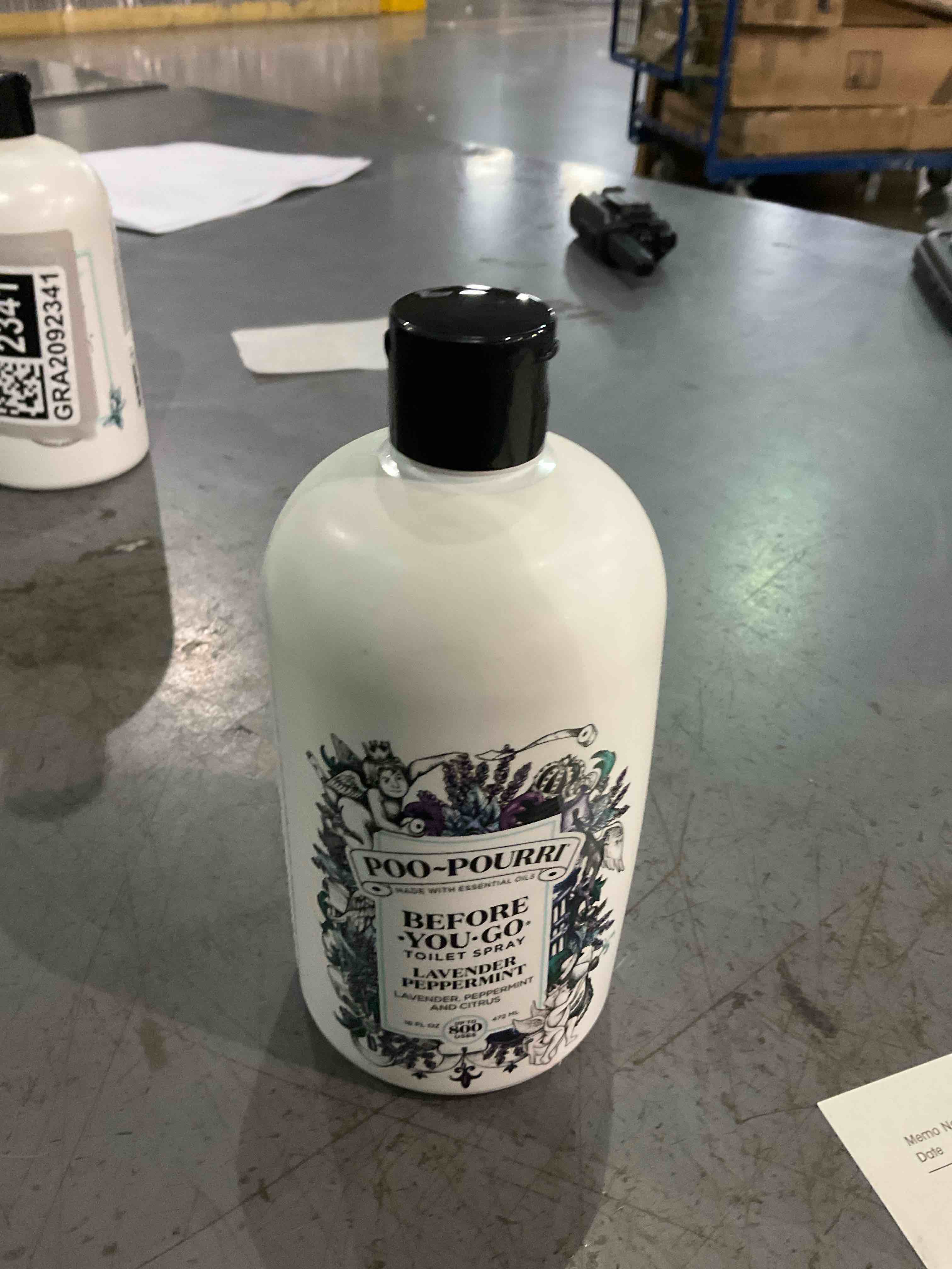 Poo-Pourri Before-You-Go Toilet Spray, Lavender Peppermint, Refill Bottle, 16 Fl Oz (LVP-016-BR)