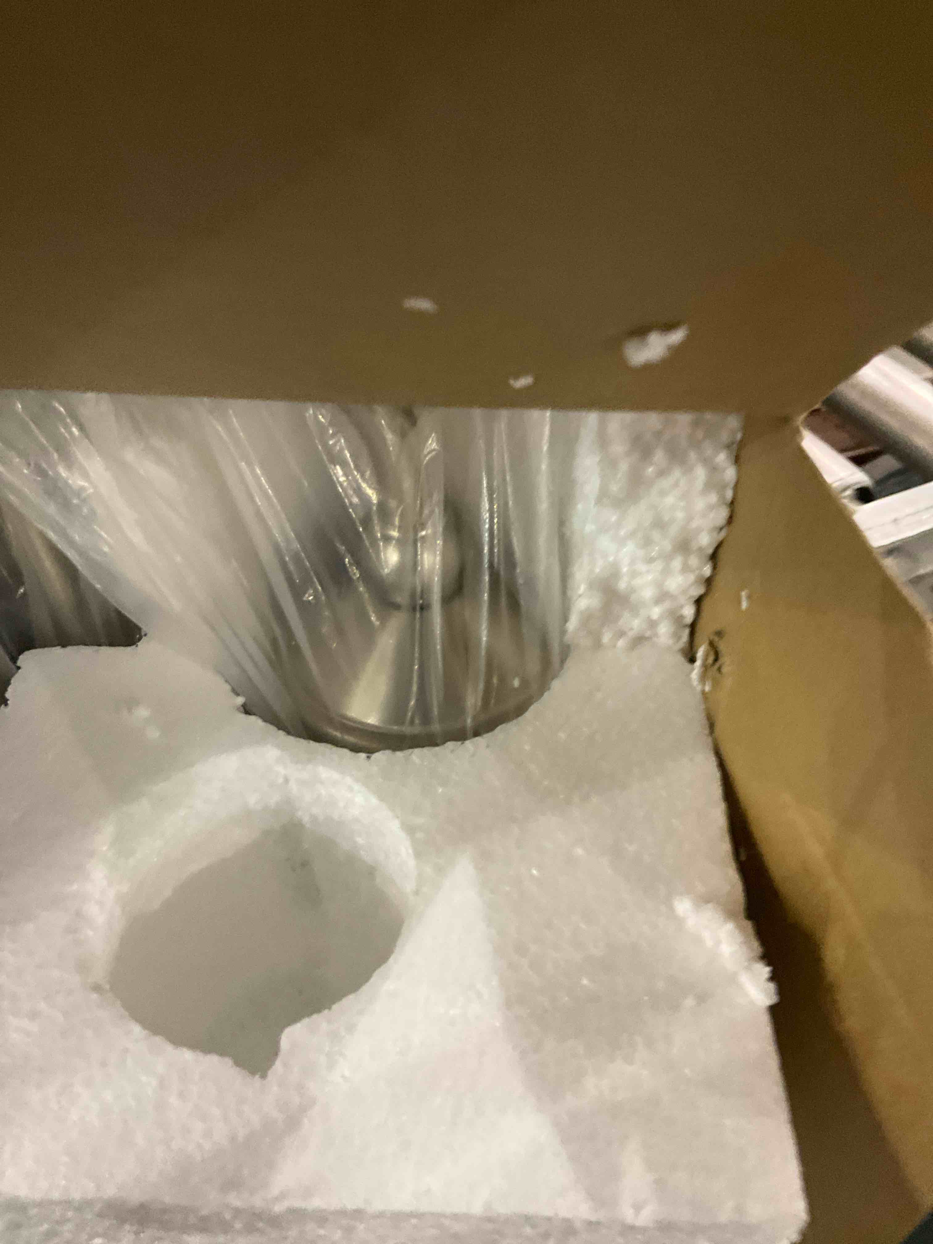 Condition photo showing As Is for 3 way vanity bar