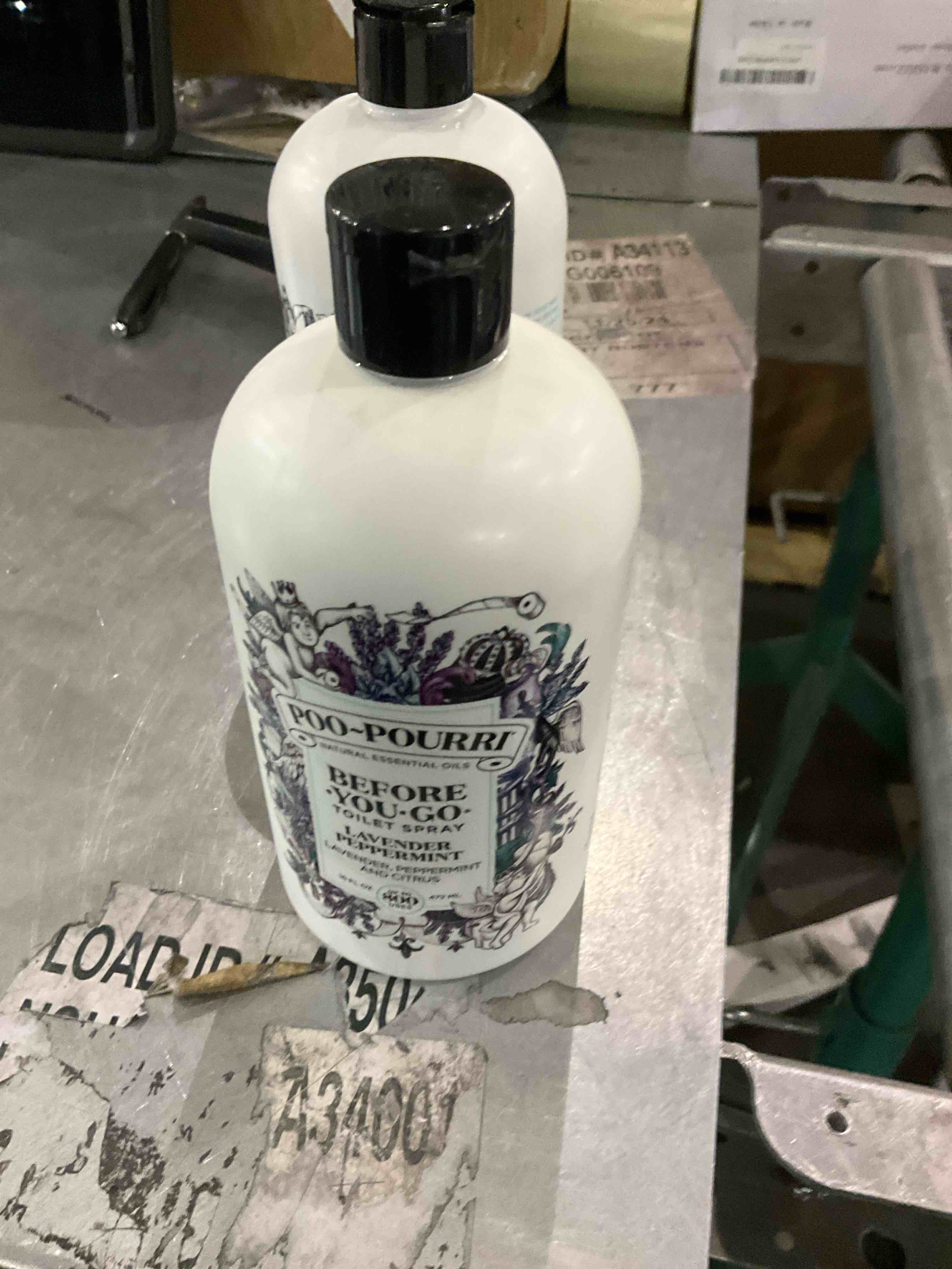 Poo-Pourri Before-You-Go Toilet Spray  Lavender Peppermint  Travel Size 10 mL - Lavender  Peppermint and Citrus 0.34 Fl Oz (Pack of 1)