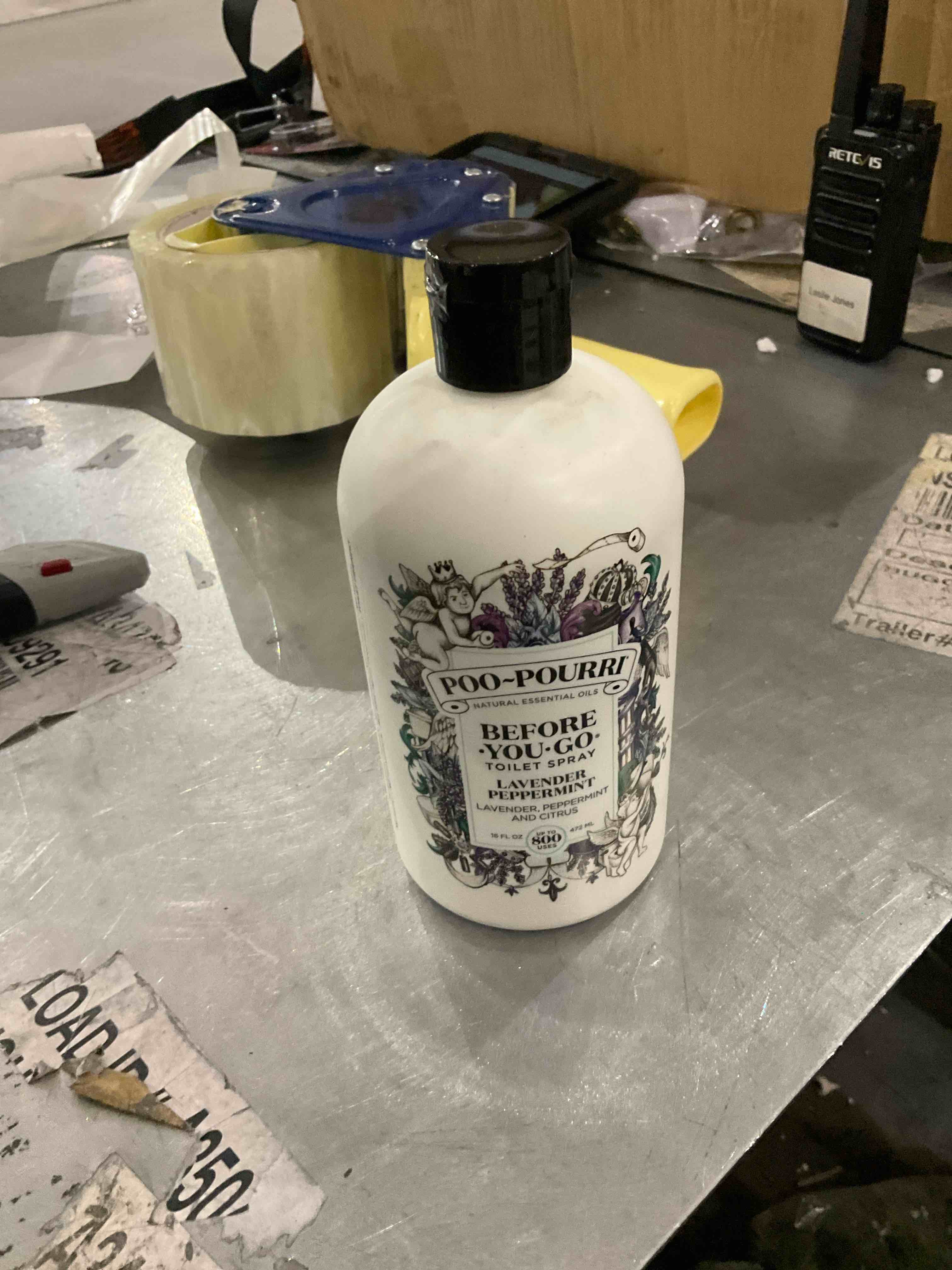 Poo-Pourri Before-You-Go Toilet Spray  Lavender Peppermint  Travel Size 10 mL - Lavender  Peppermint and Citrus 0.34 Fl Oz (Pack of 1)