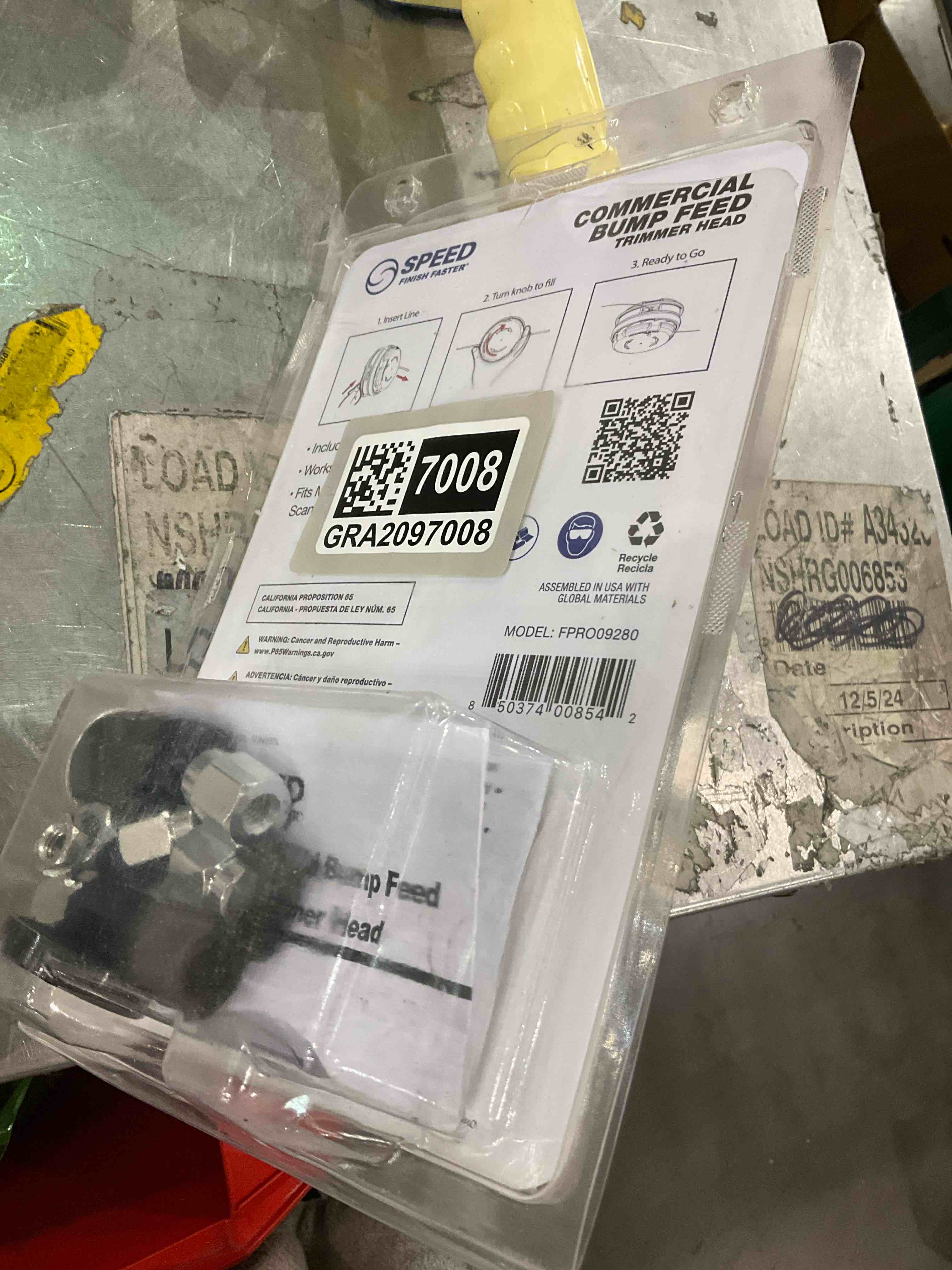 Condition photo showing As Is for Commercial Bump Feed