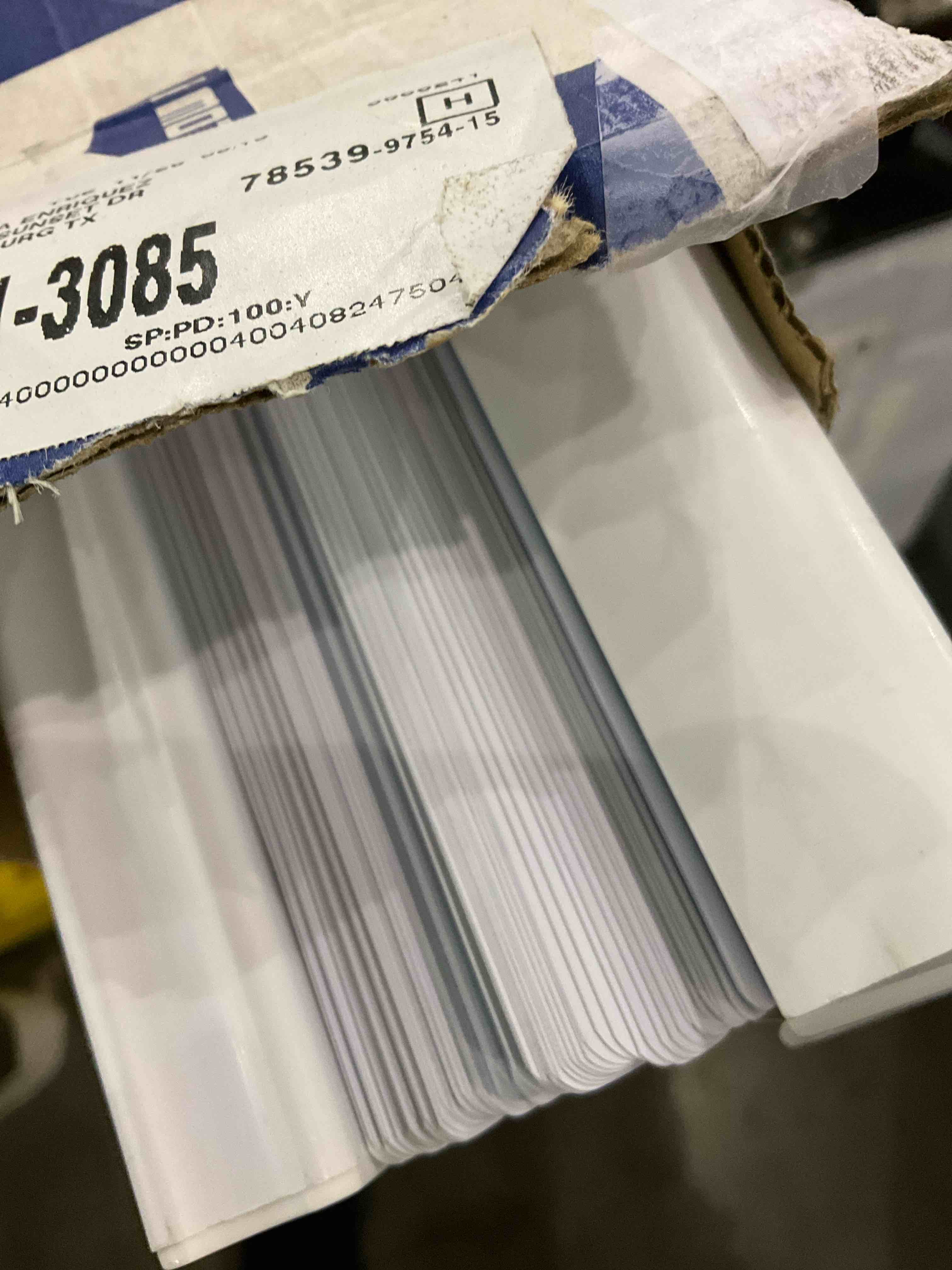 Condition photo showing As Is for Magnetic Blinds for Steel Door