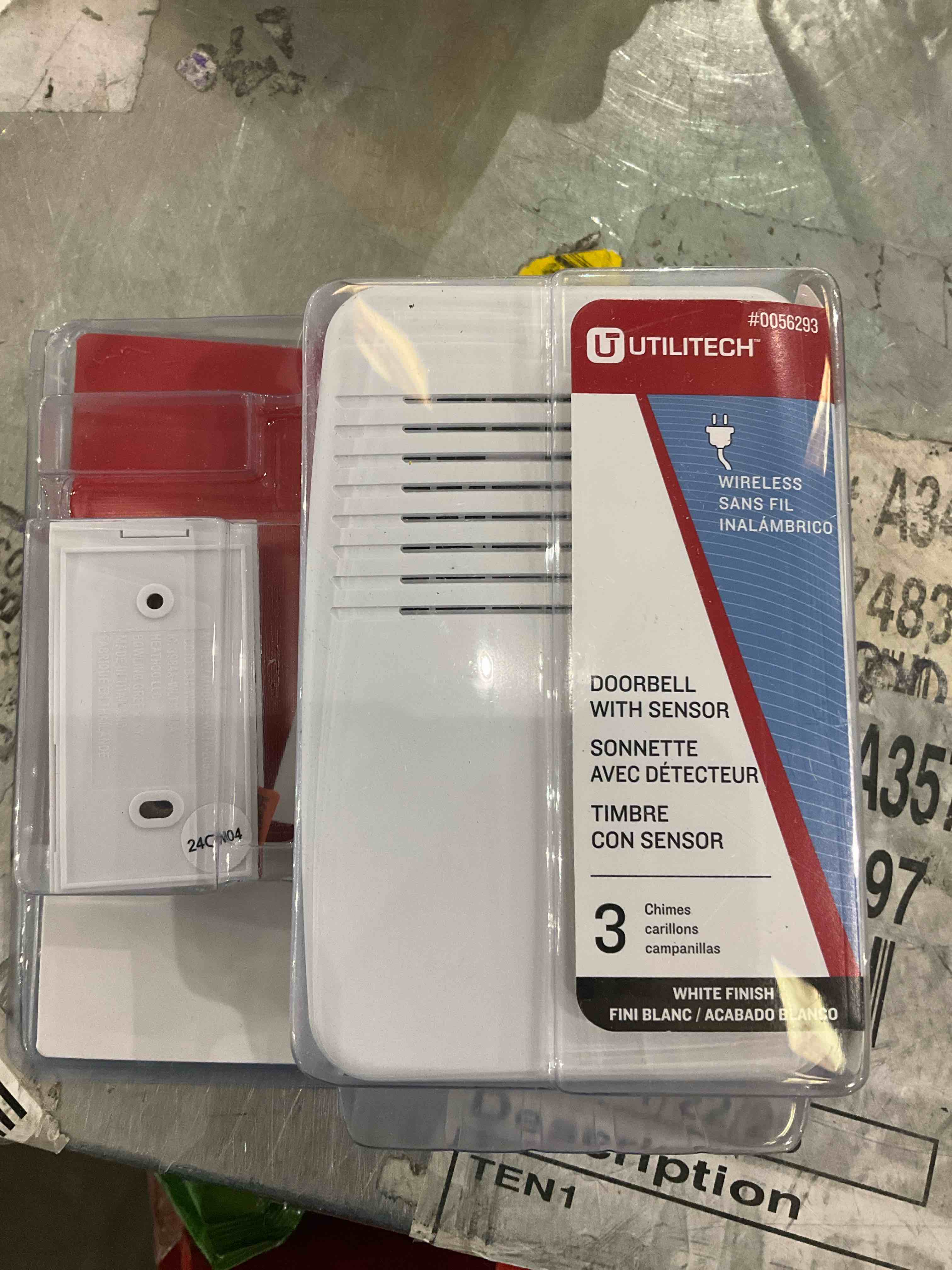 Utilitech Doorbell w/ Sensor 