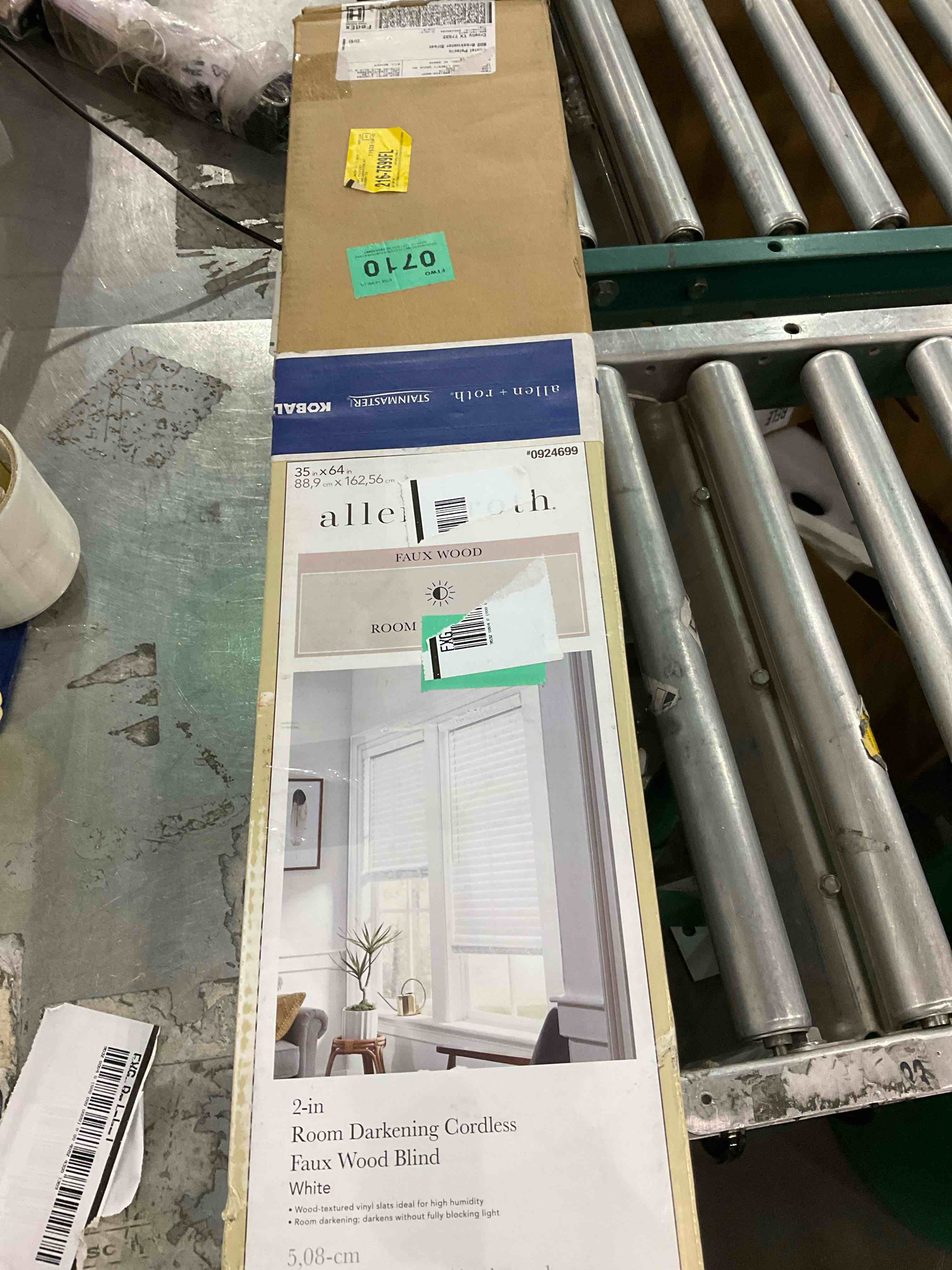 Allen + Roth Faux Wood Room blinds