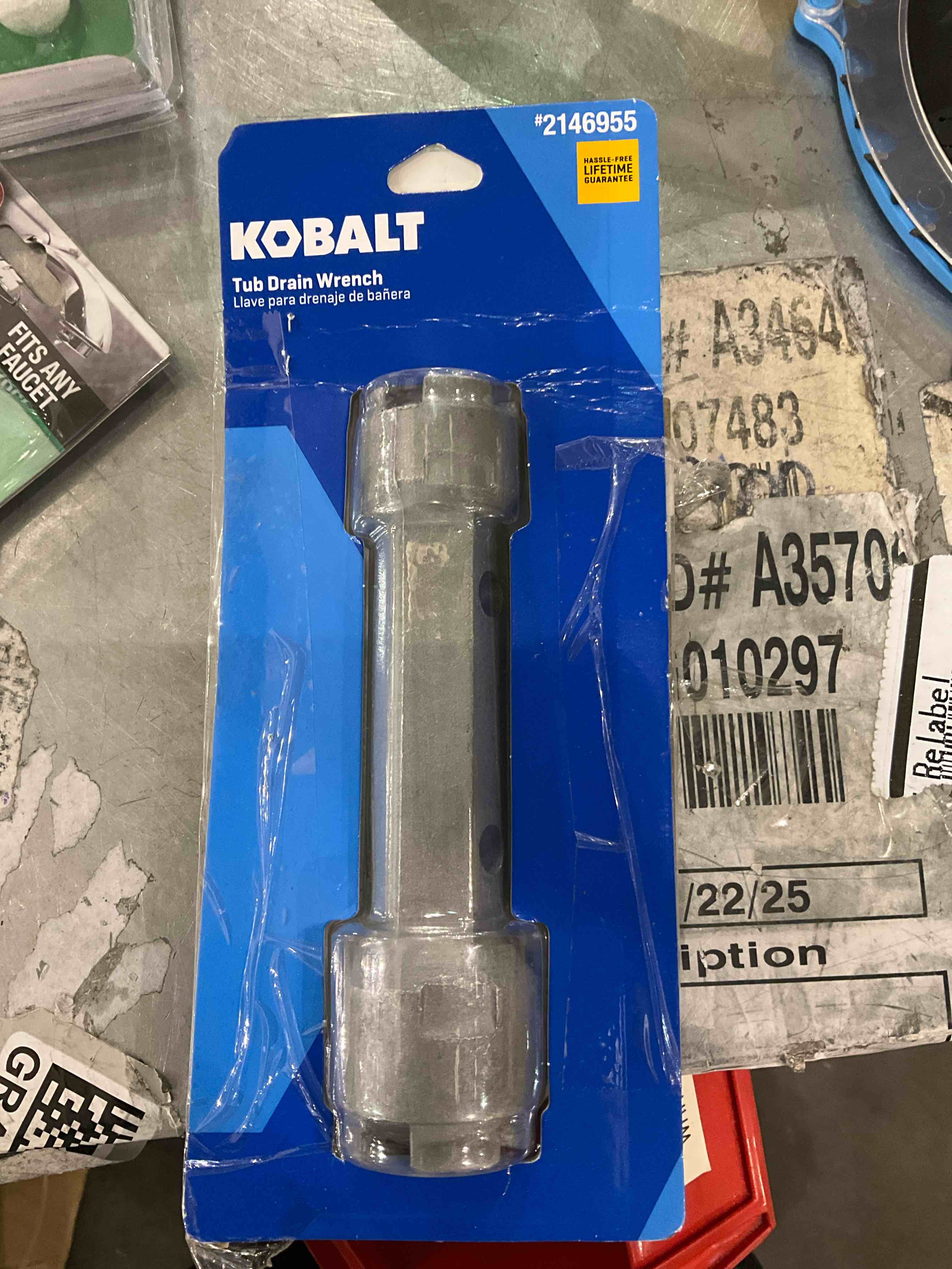 Kobalt Tub Drain Wrench 