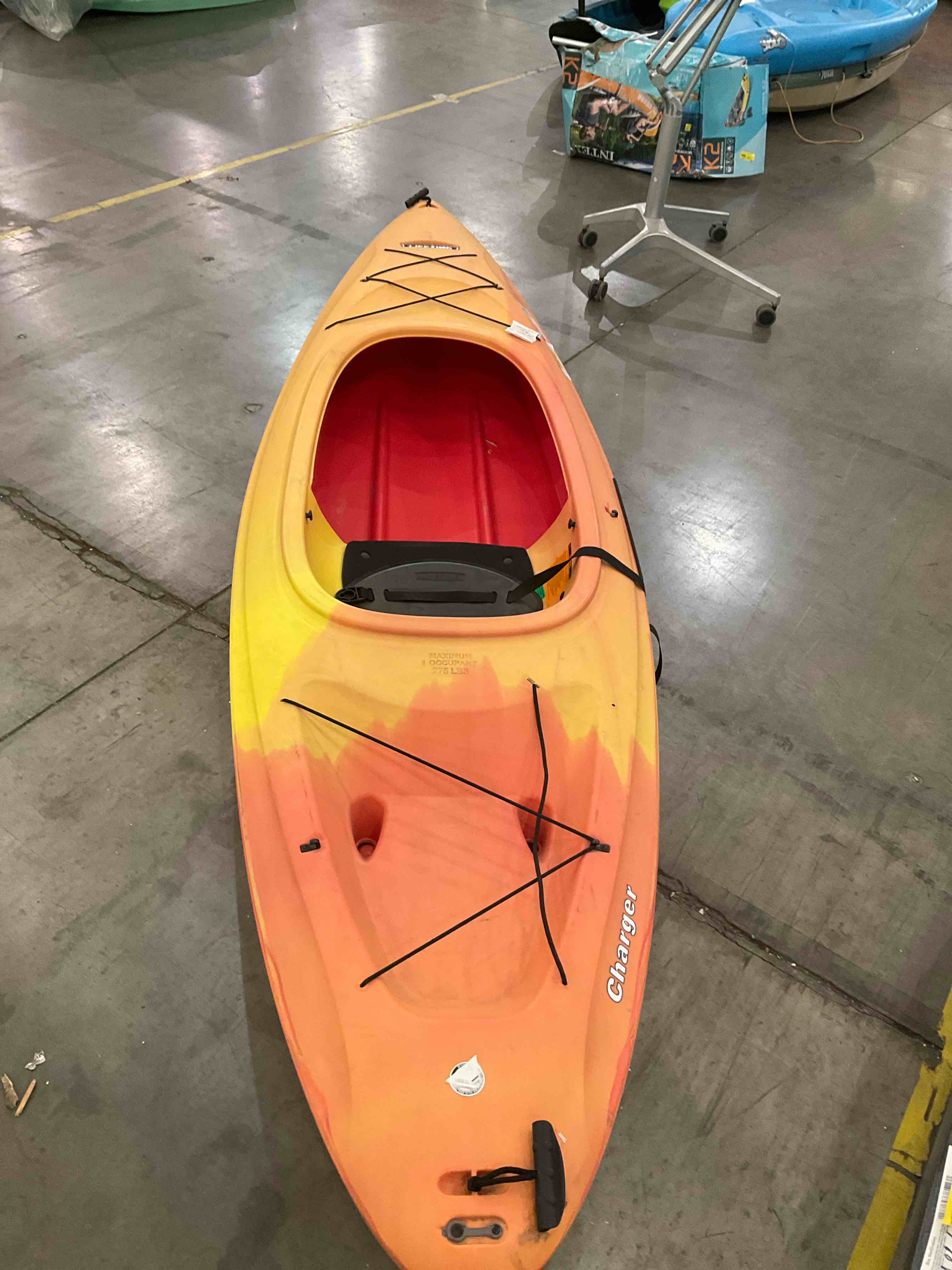 Lifetime Charger 10 ft Sit-Inside Kayak, Sunset Fusion