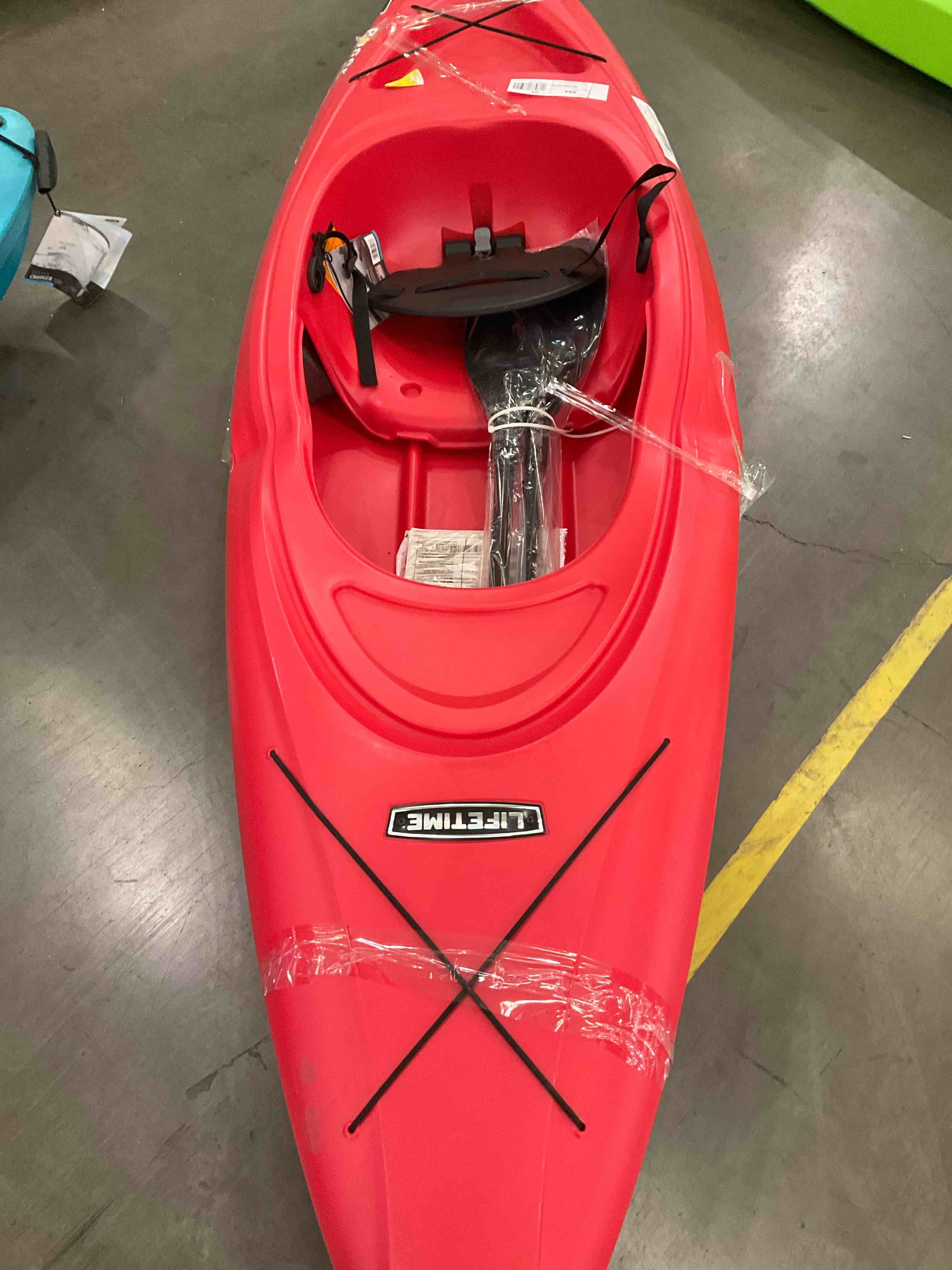 pacer lifetime kayak red