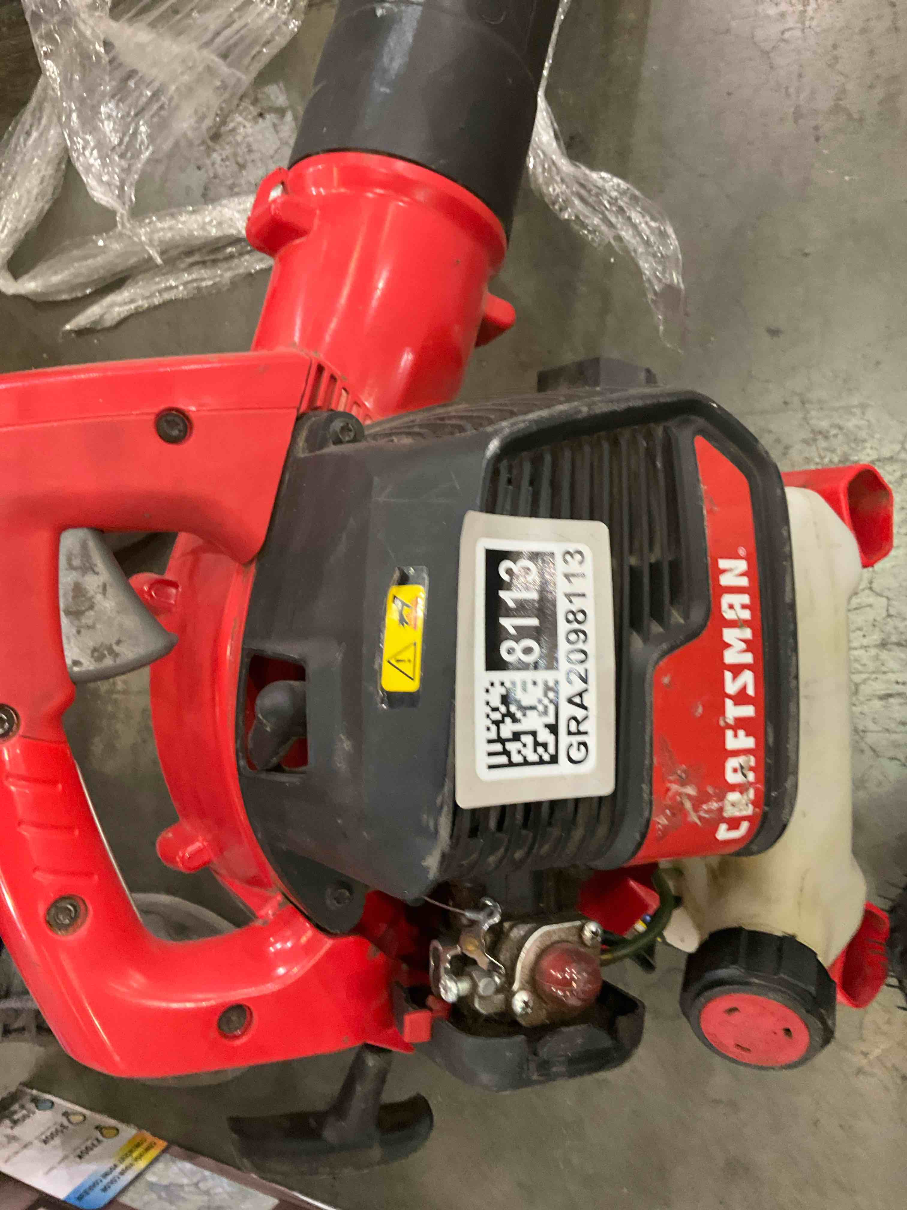 craftsman gas blower 