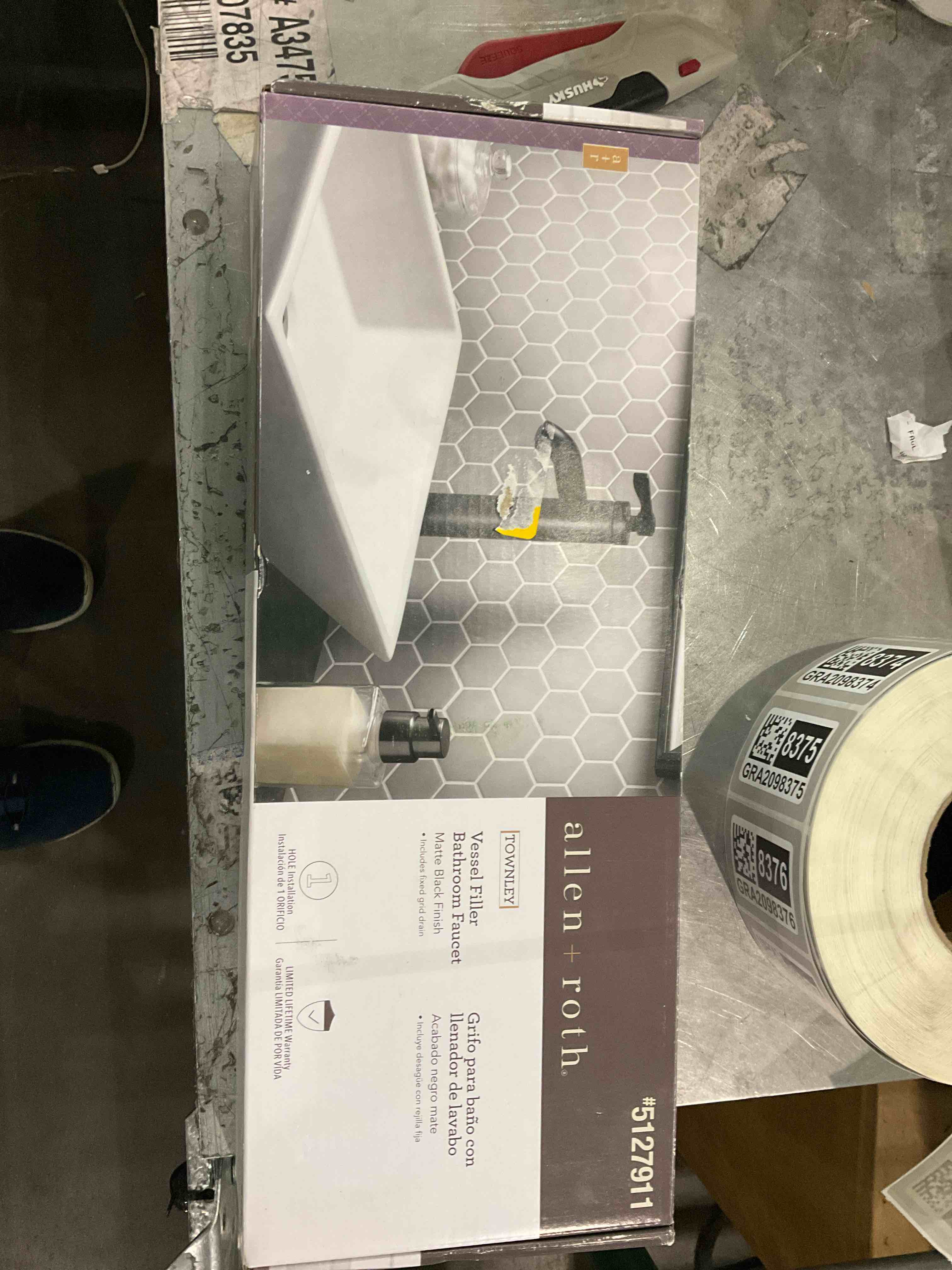 vessel filler bathroom faucet