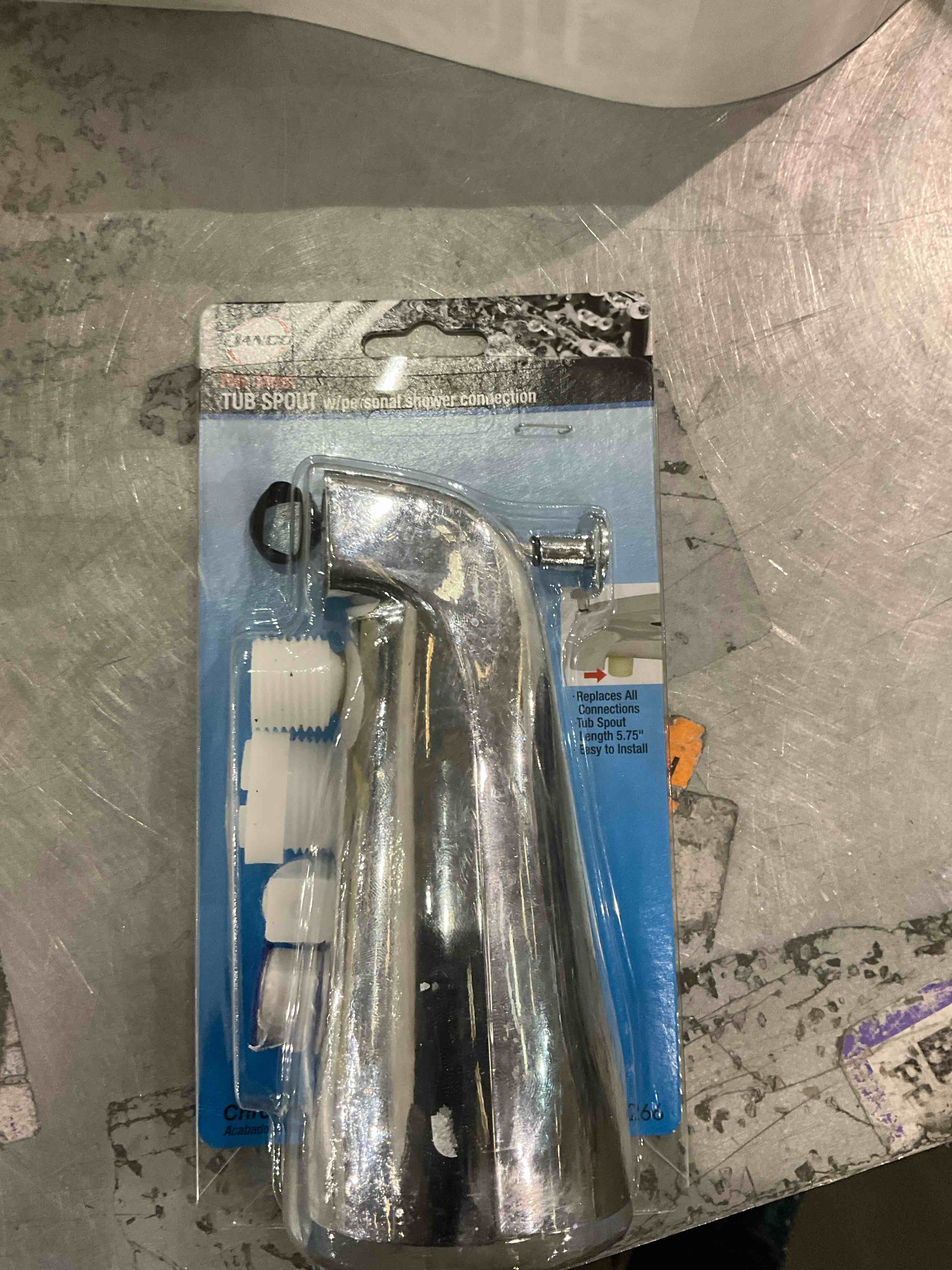 tub spout  w/shower connection