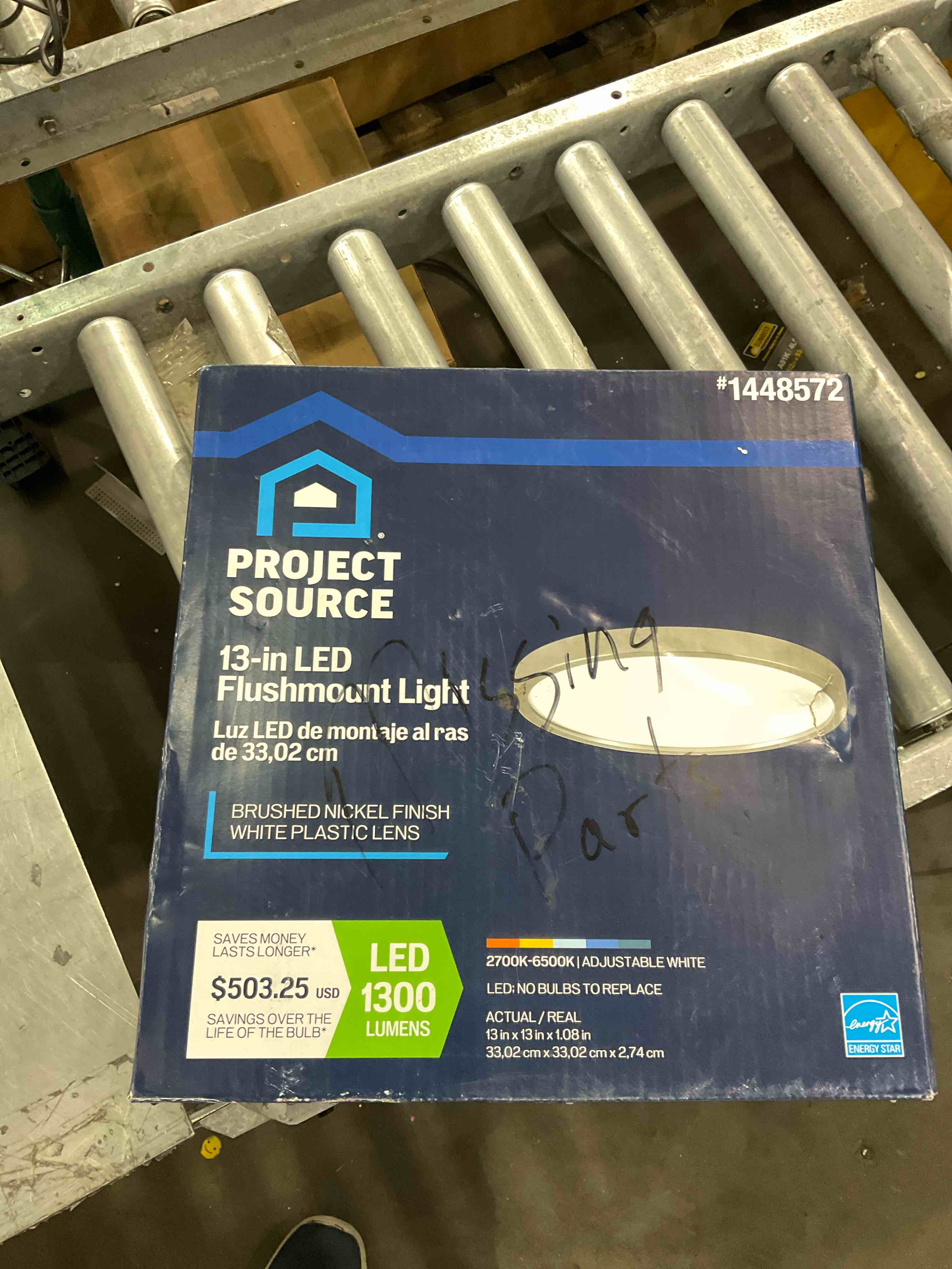 13 in led flushmount light 