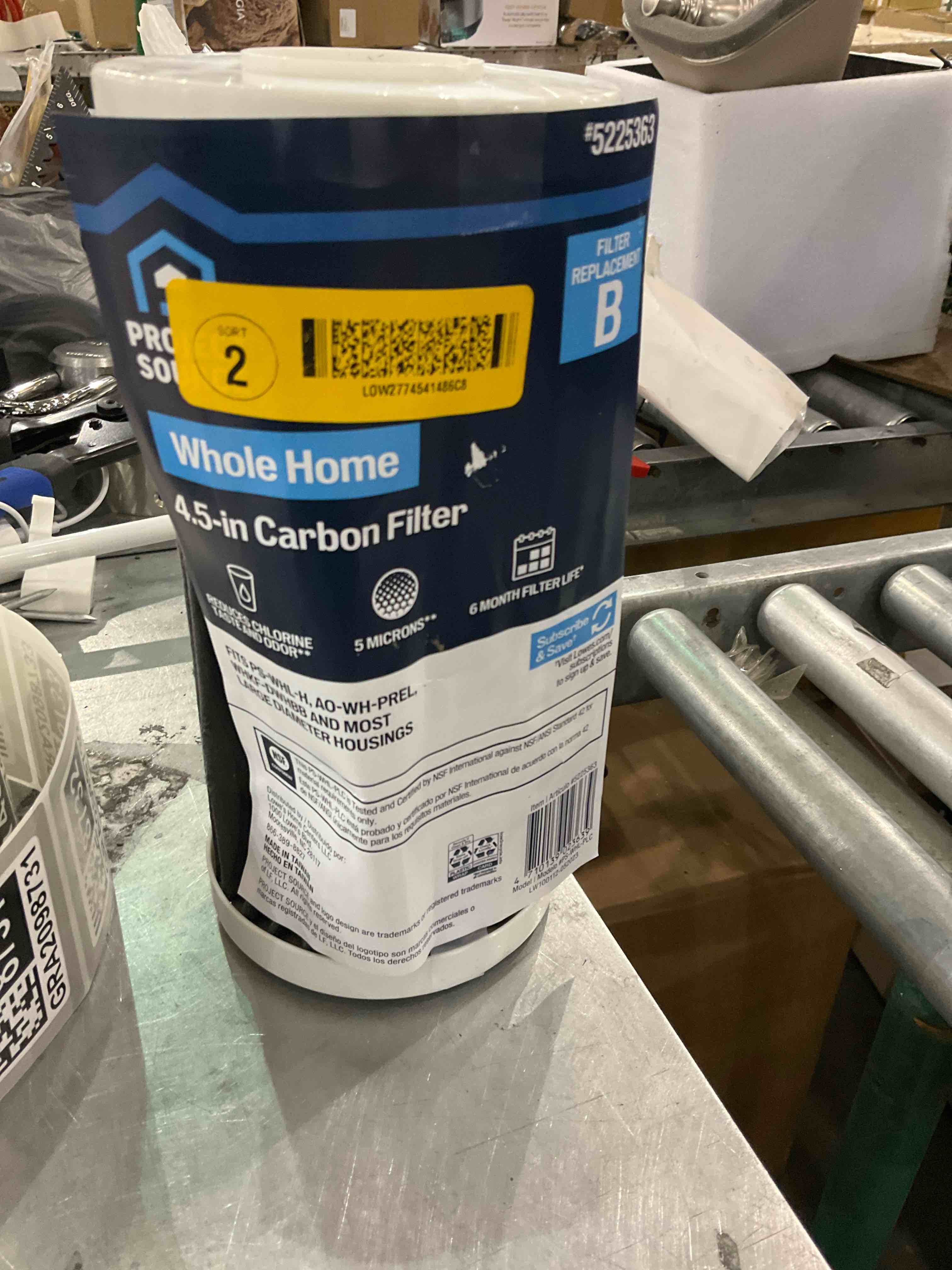 4.5 in carbon filter 