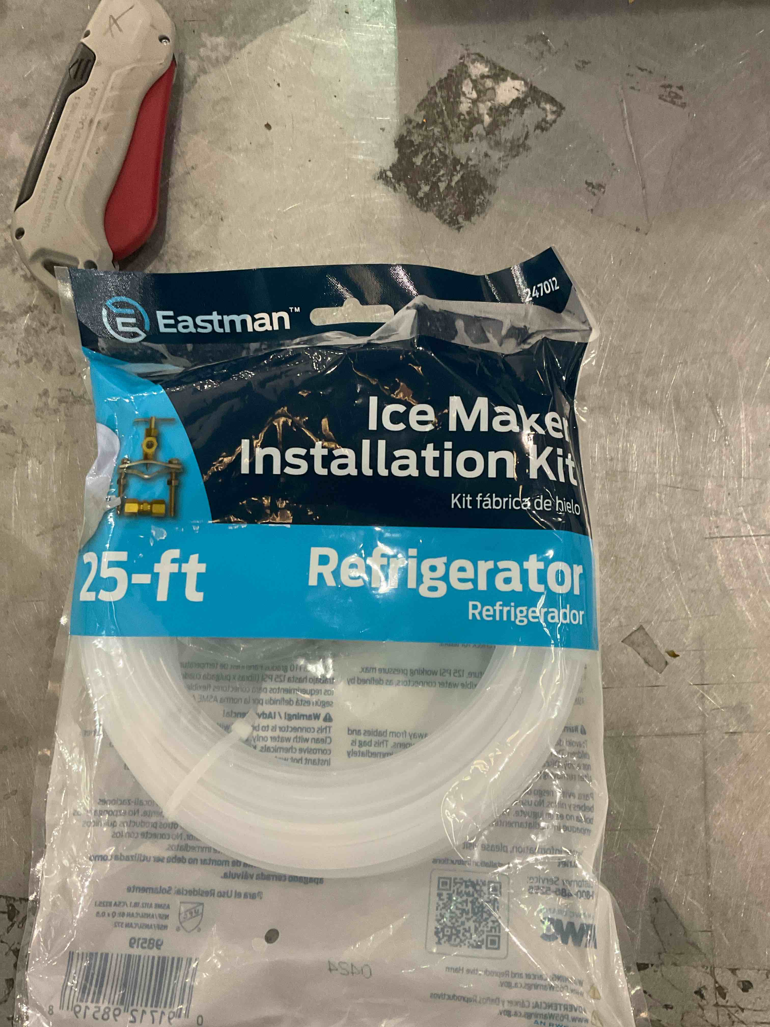 ice maker installation kit