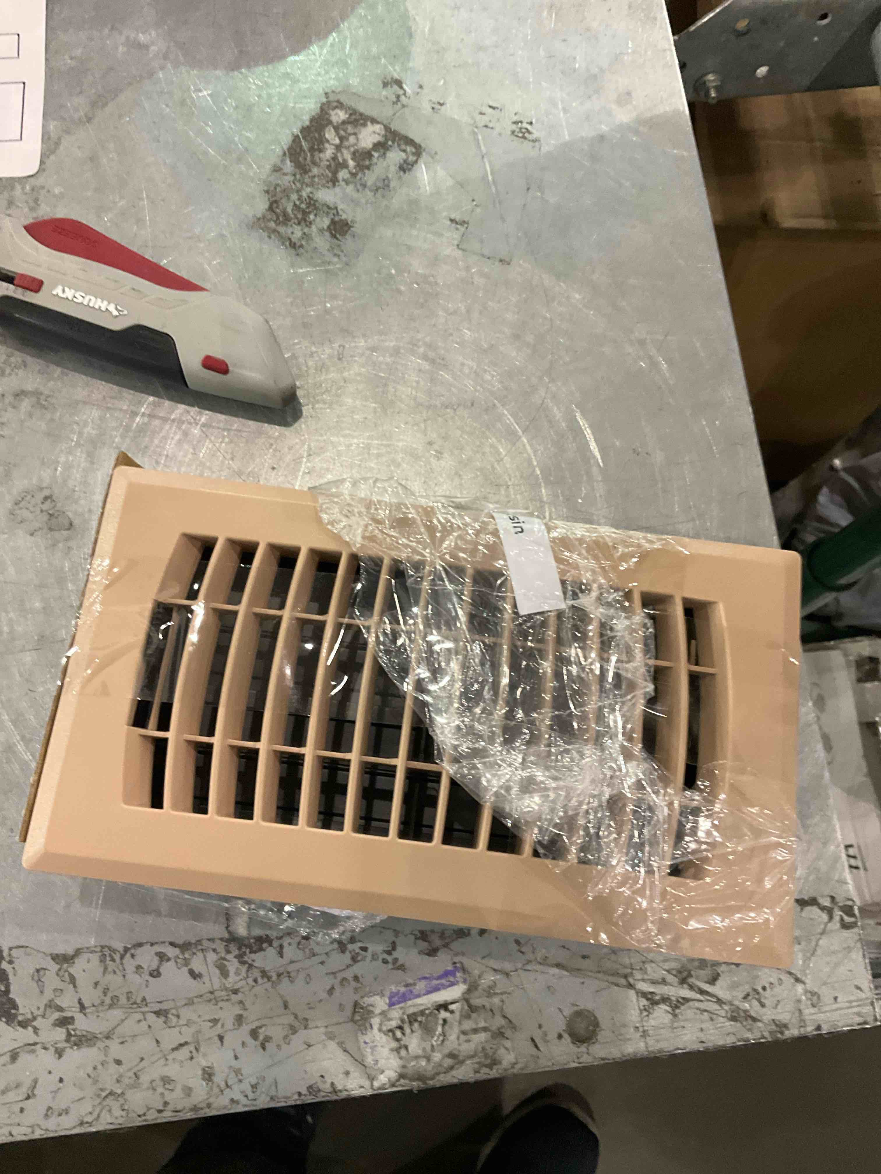 Condition photo showing As Is for floor register