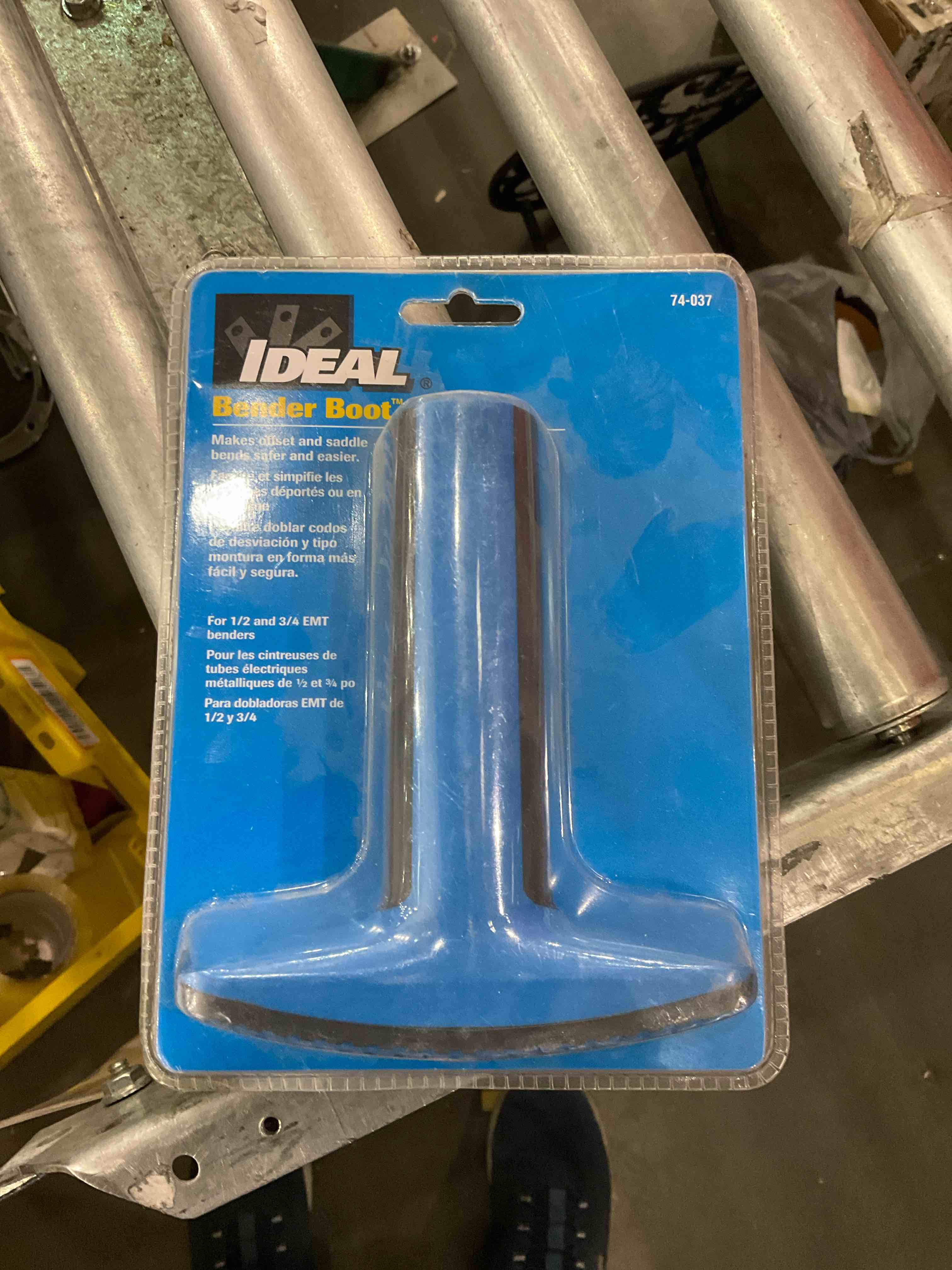 Condition photo showing As Is for IDEAL Electrical 74-037 Grooved BenderBoot for Bender Handles