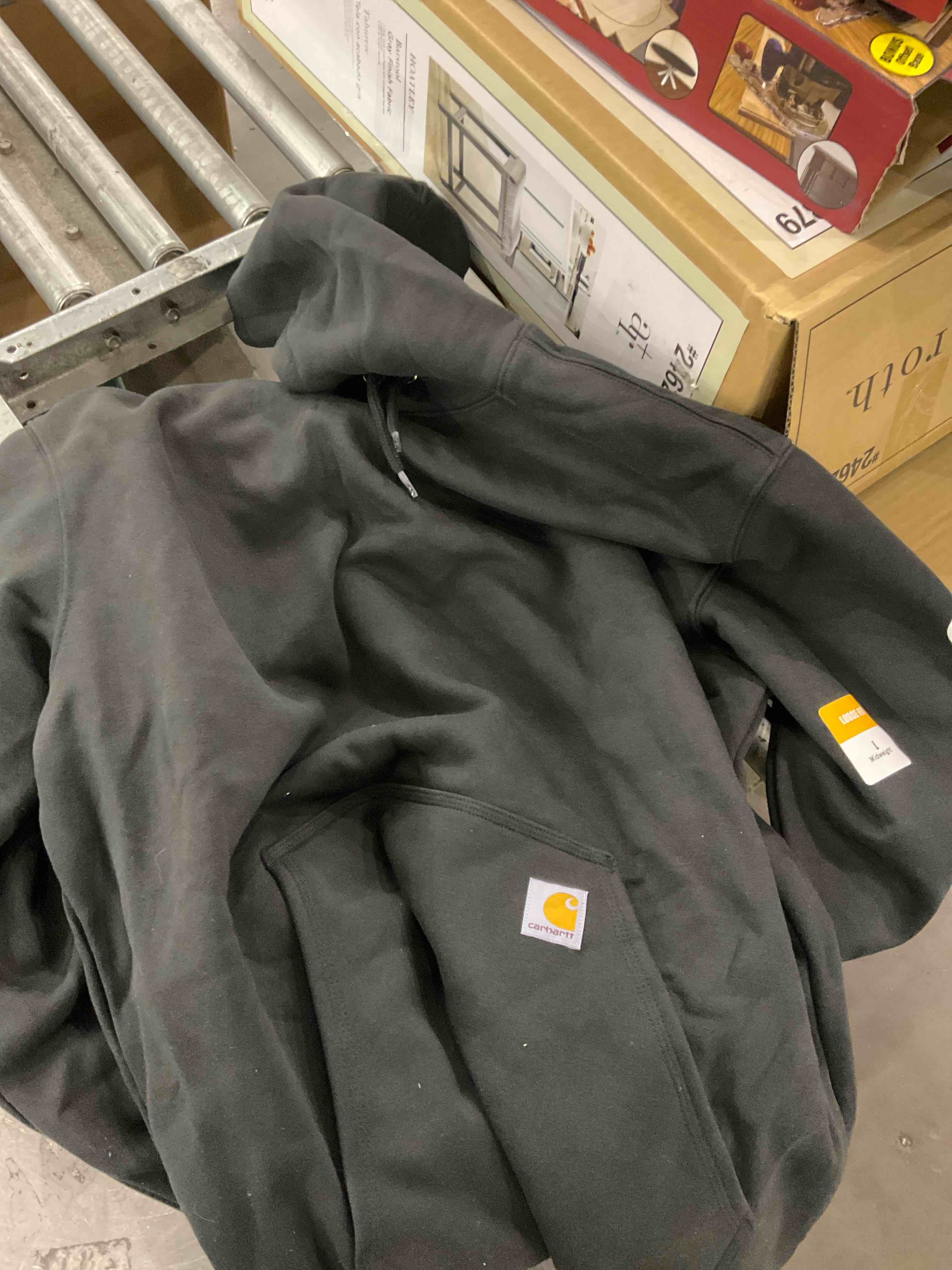 Large carhartt hoodie