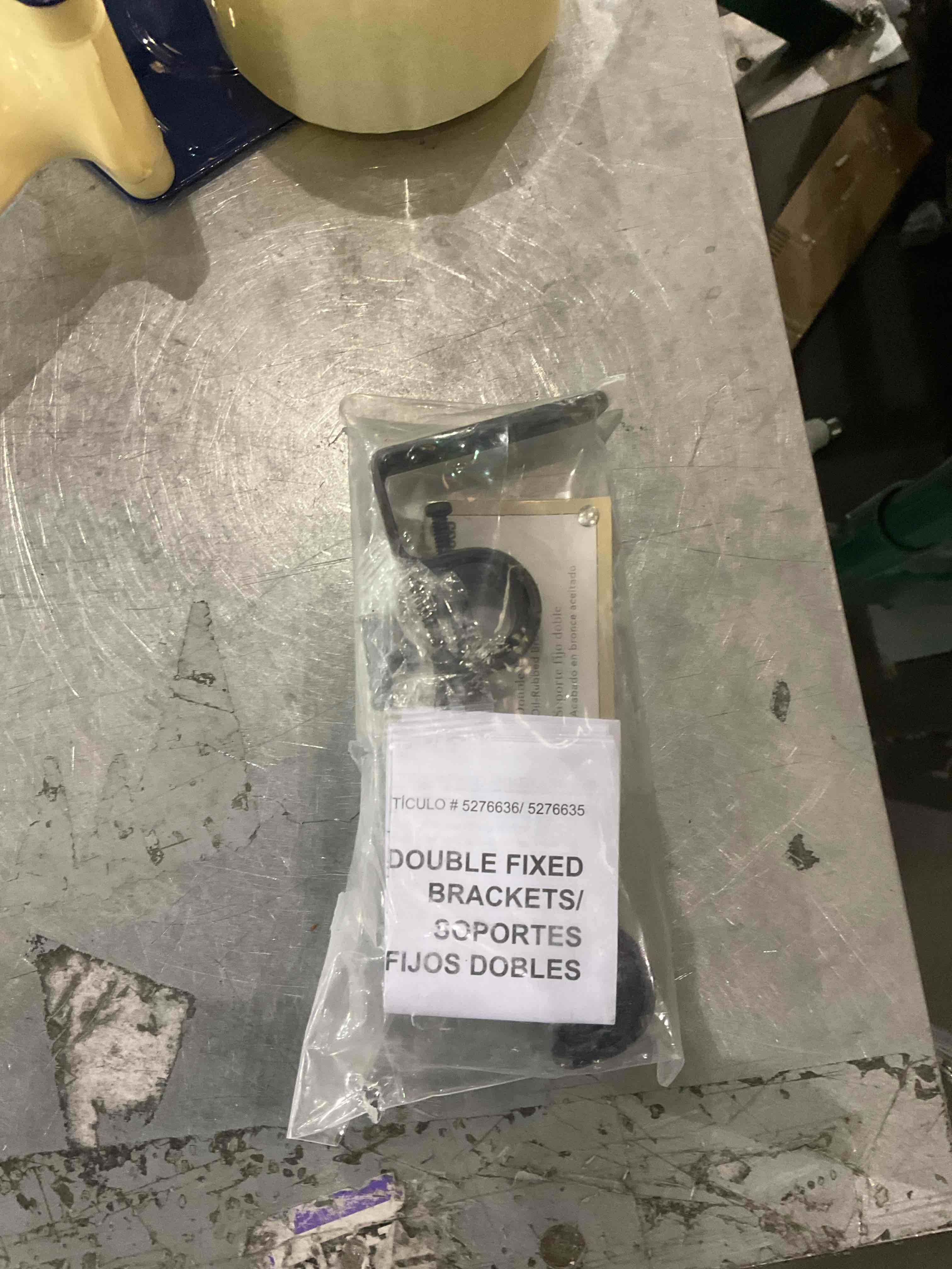 double fixed brackets