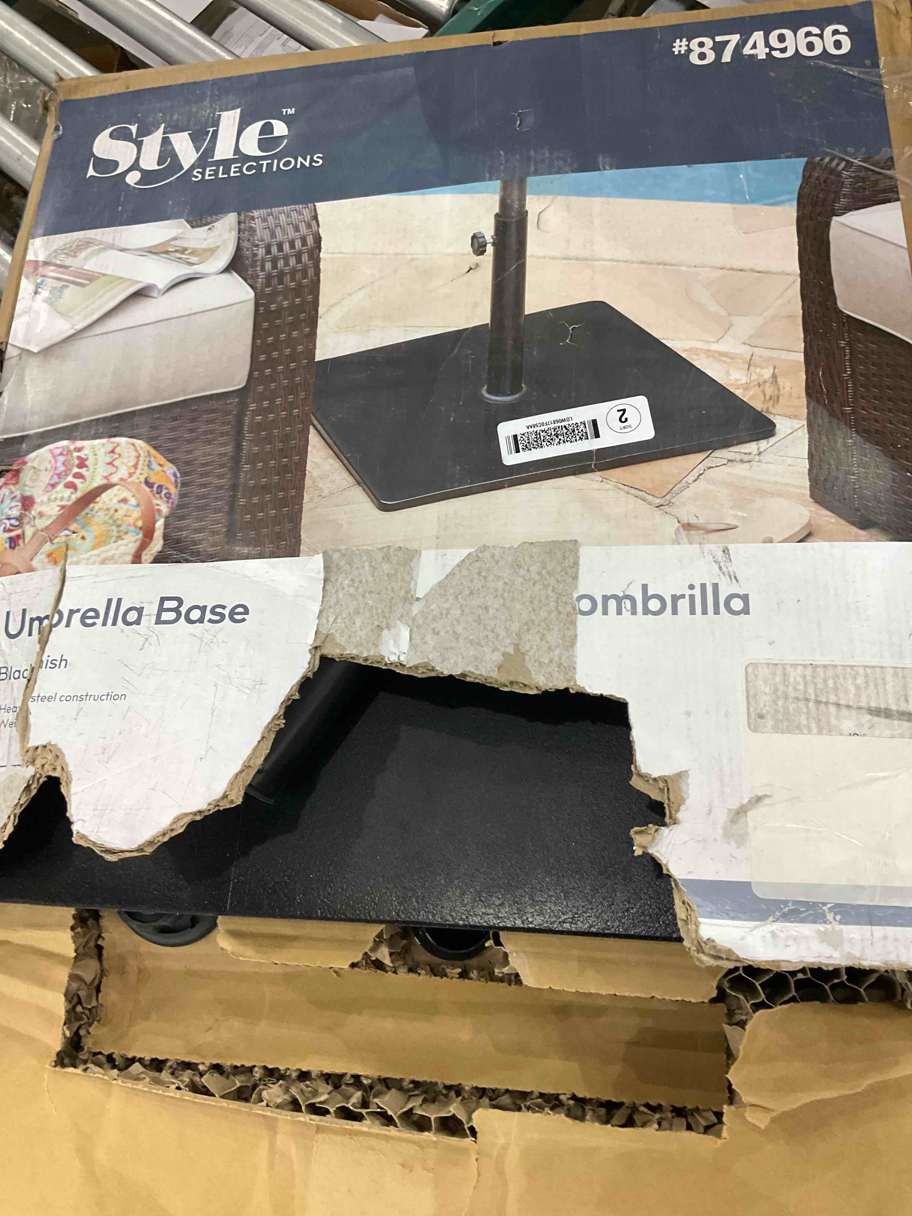 style selections umbrella base 