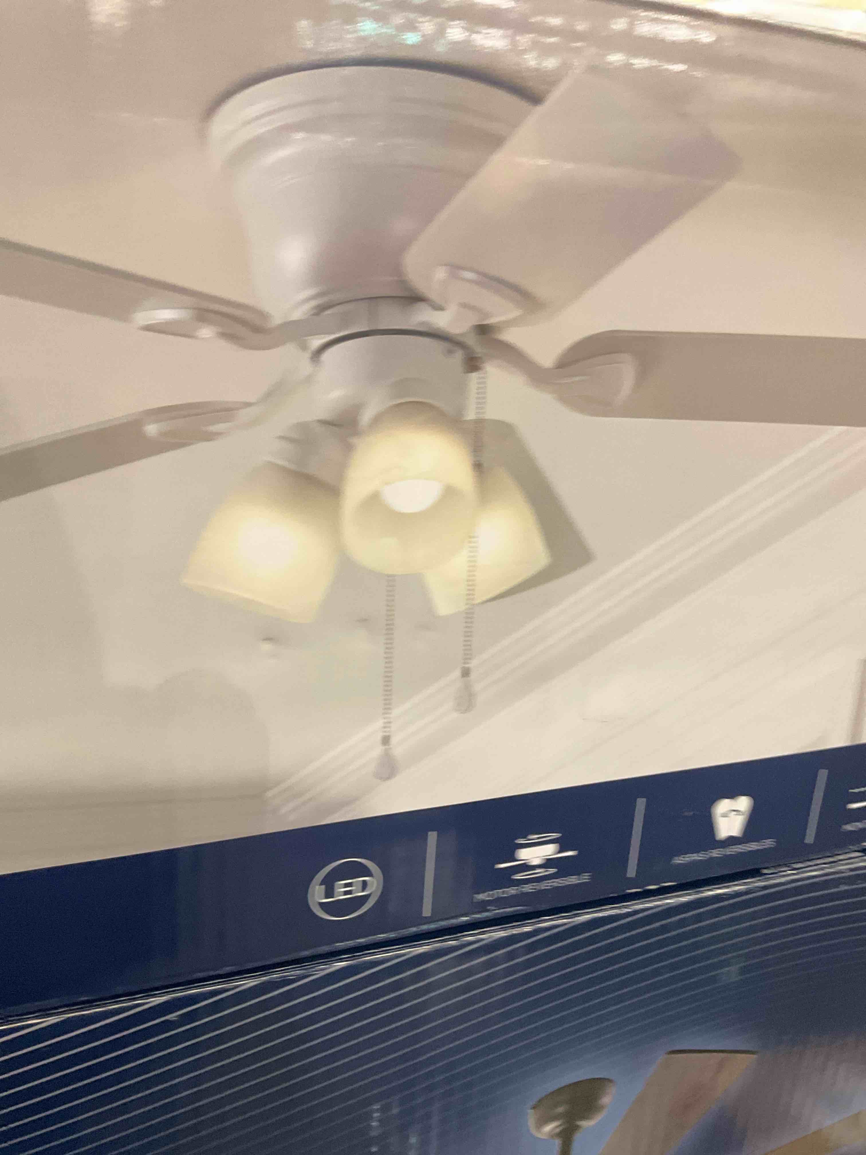 WAC Smart Fans Odyssey Indoor and Outdoor 5-Blade Flush Mount Smart Home Ceiling Fan 52in Matte Black with 3000K LED Light Kit and Remote Control Works with Alexa and iOS or Android App