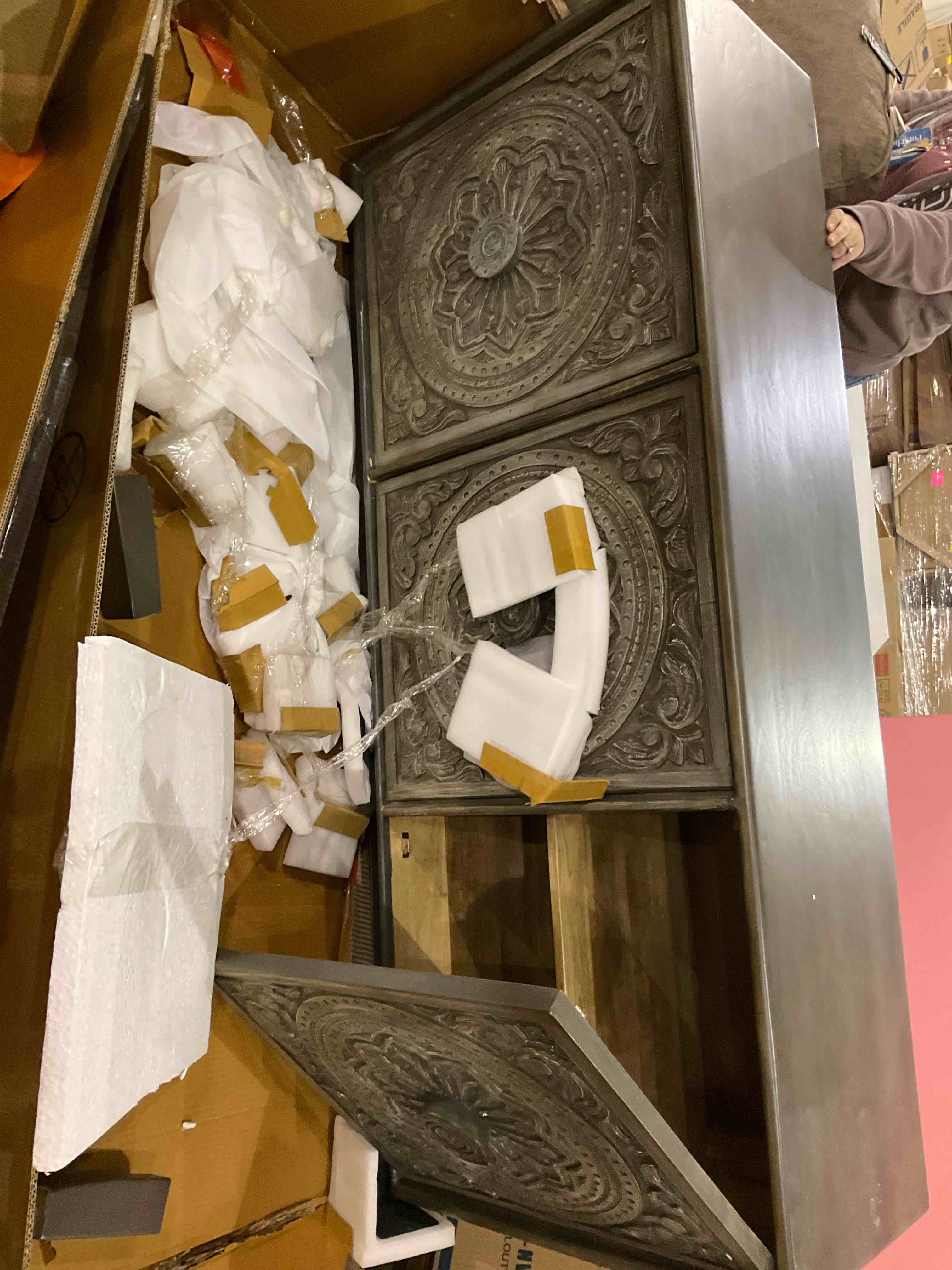 Ashley furniture accent cabinet 