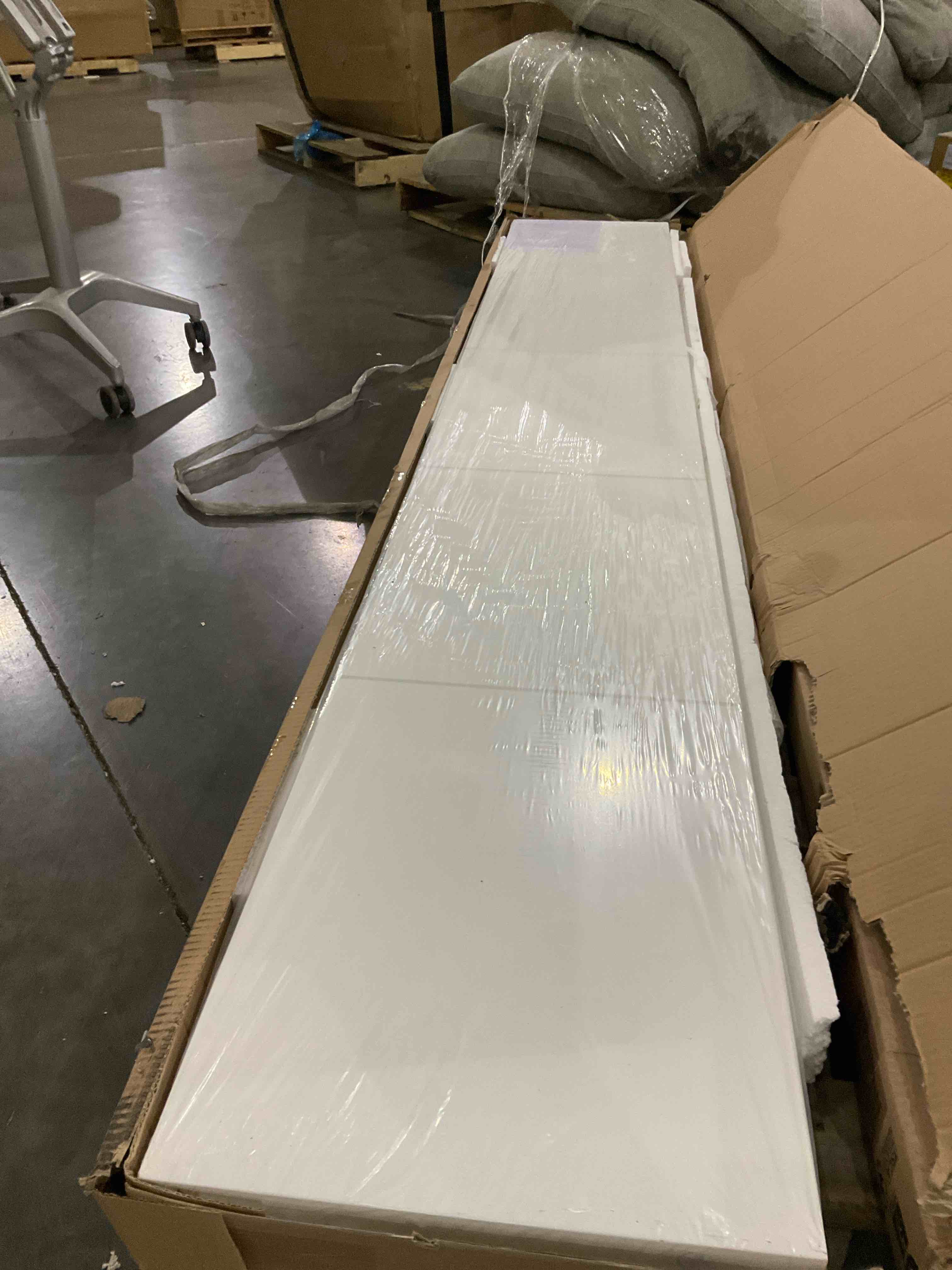 Primed Smooth Solid Wood Core 1 - Panel Bifold Door 30"' X 98" X 1