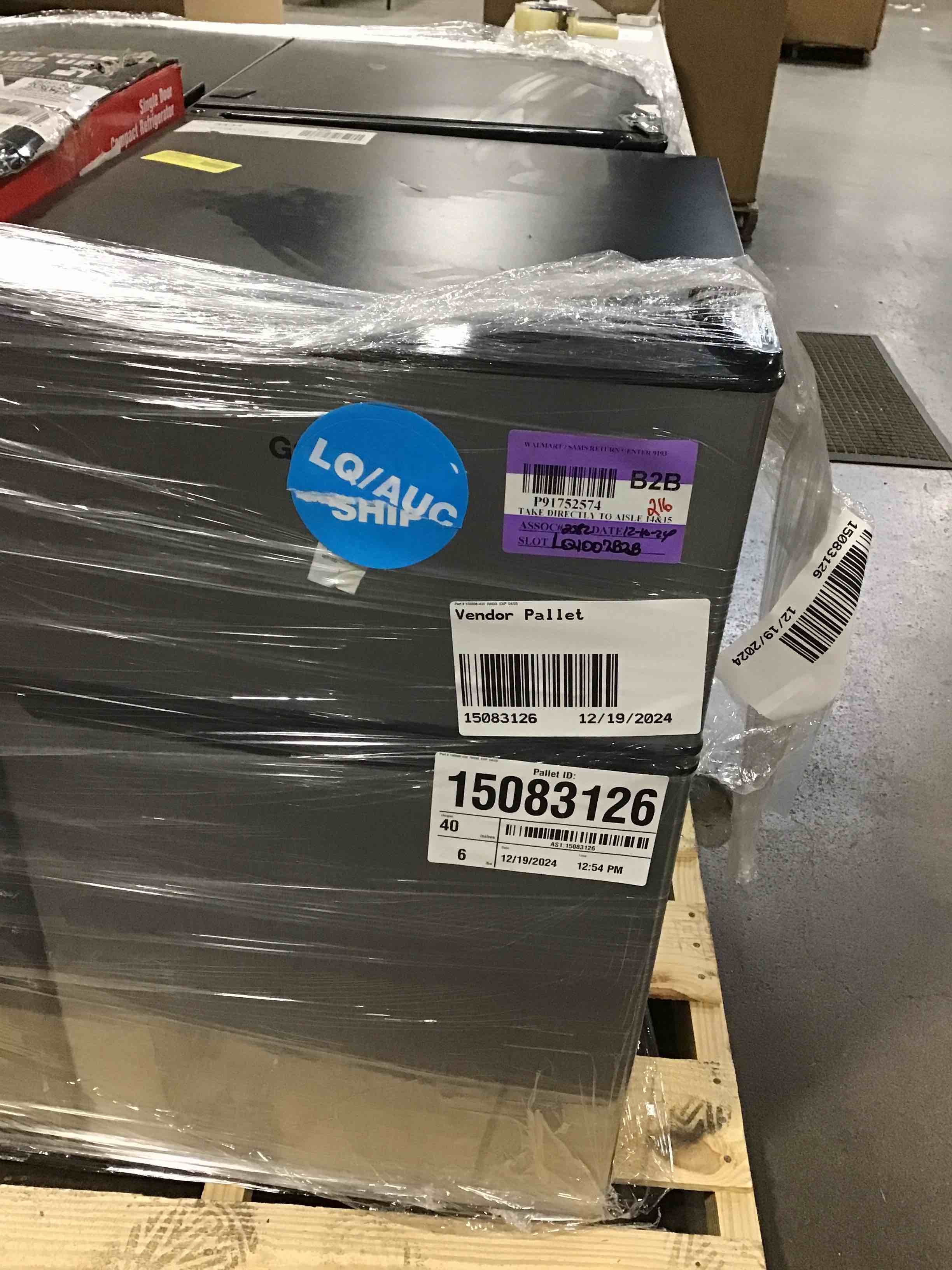 galant single door compact fridge