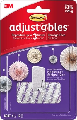 command adjustable hooks and strips