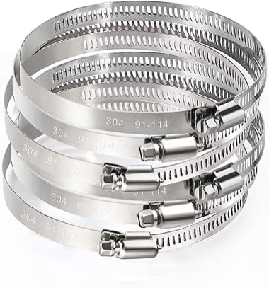4 inch hose clamps