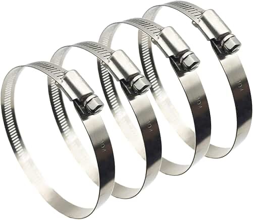 3 inch hose clamps 