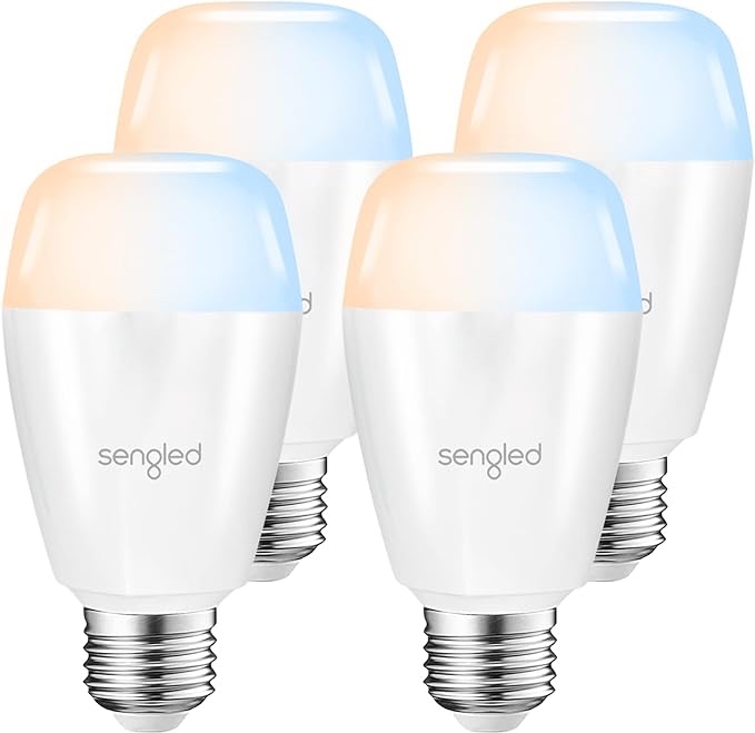 Sengled Smart Home Hub Z01-hub, Used Zigbee Smart Products Smart Bulbs, Compatible with Alexa, Google Assistance, White, 1 Pack.