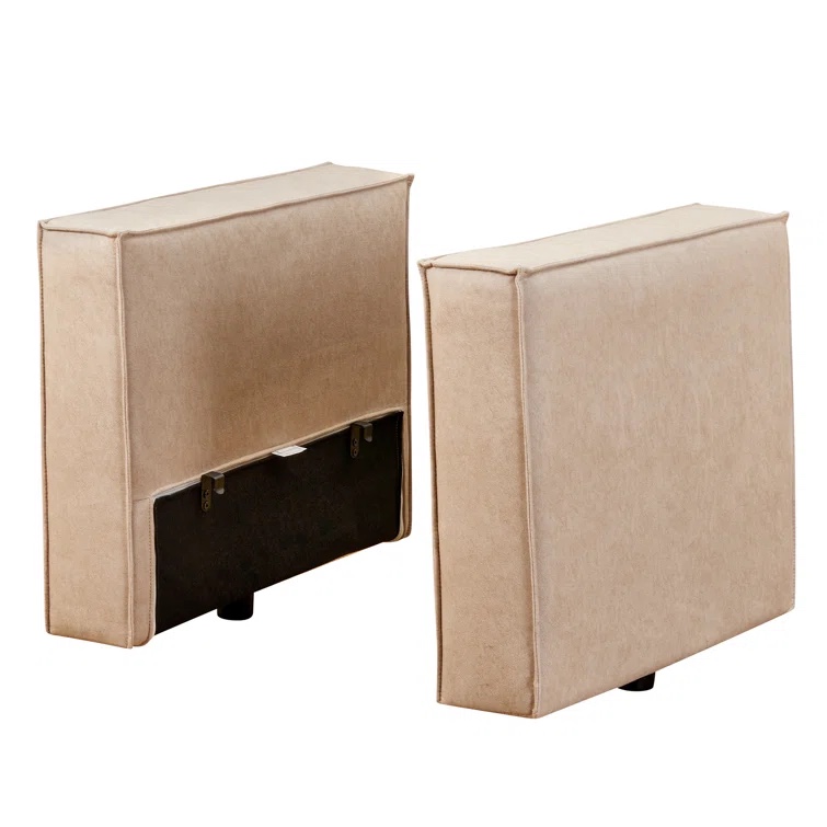 ( incomplete) Dulvert 6" W Upholstered Armrest Module(Set Of 2)