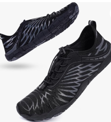 Hike Barefoot Shoes Womens Mens Water Shoes, Hiking Footwear Healthy Barefoot Shoes Women Men, Wide Toe Box Non-Slip Outdoor Sports Zero Drop Shoes(size 42)