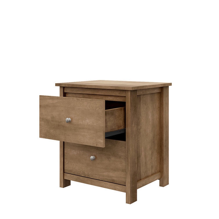  Isenbert 21.9° 2 Drawer Nightstand brown 