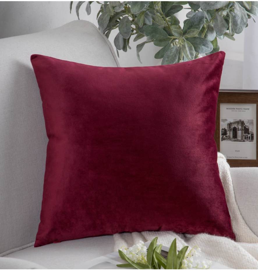 Similar Velvet Throw Square Pillow Cover 22x22
