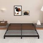 5 Inch Box Spring Low Profile Metal Frame Heavy Duty Easy Assembly Size: King