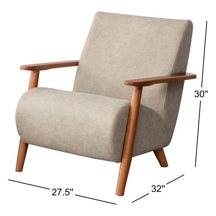 andablo upholstered armchair