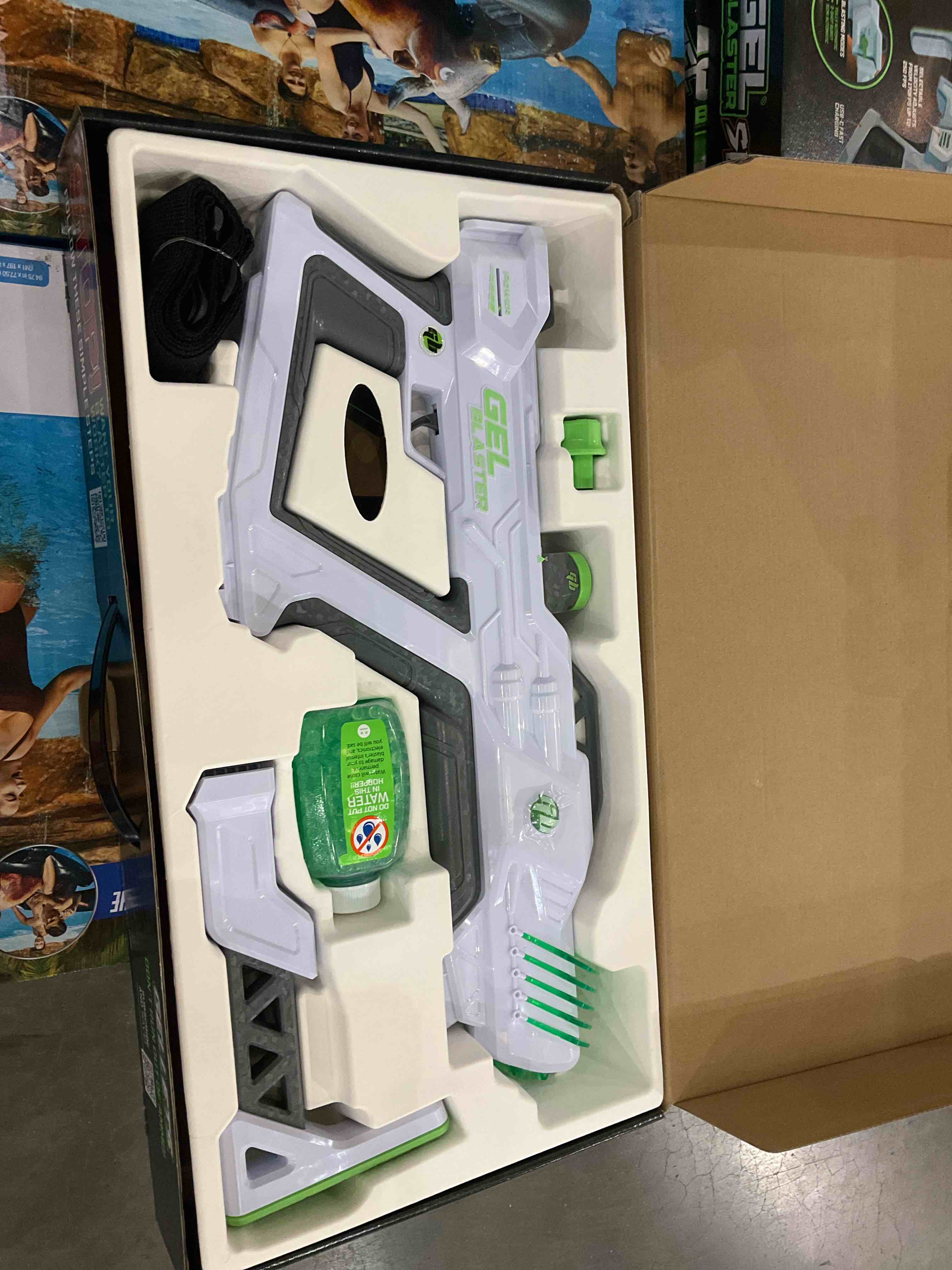 The Original Supersized Gel Blaster Surge XL - Splat Ball Gun 150+ Foot Range - Toy Gel Blasters with Water Based Beads - Semi, Full-Auto, Triple Burst Modes - Outdoor Games & Toys - Ages 14+